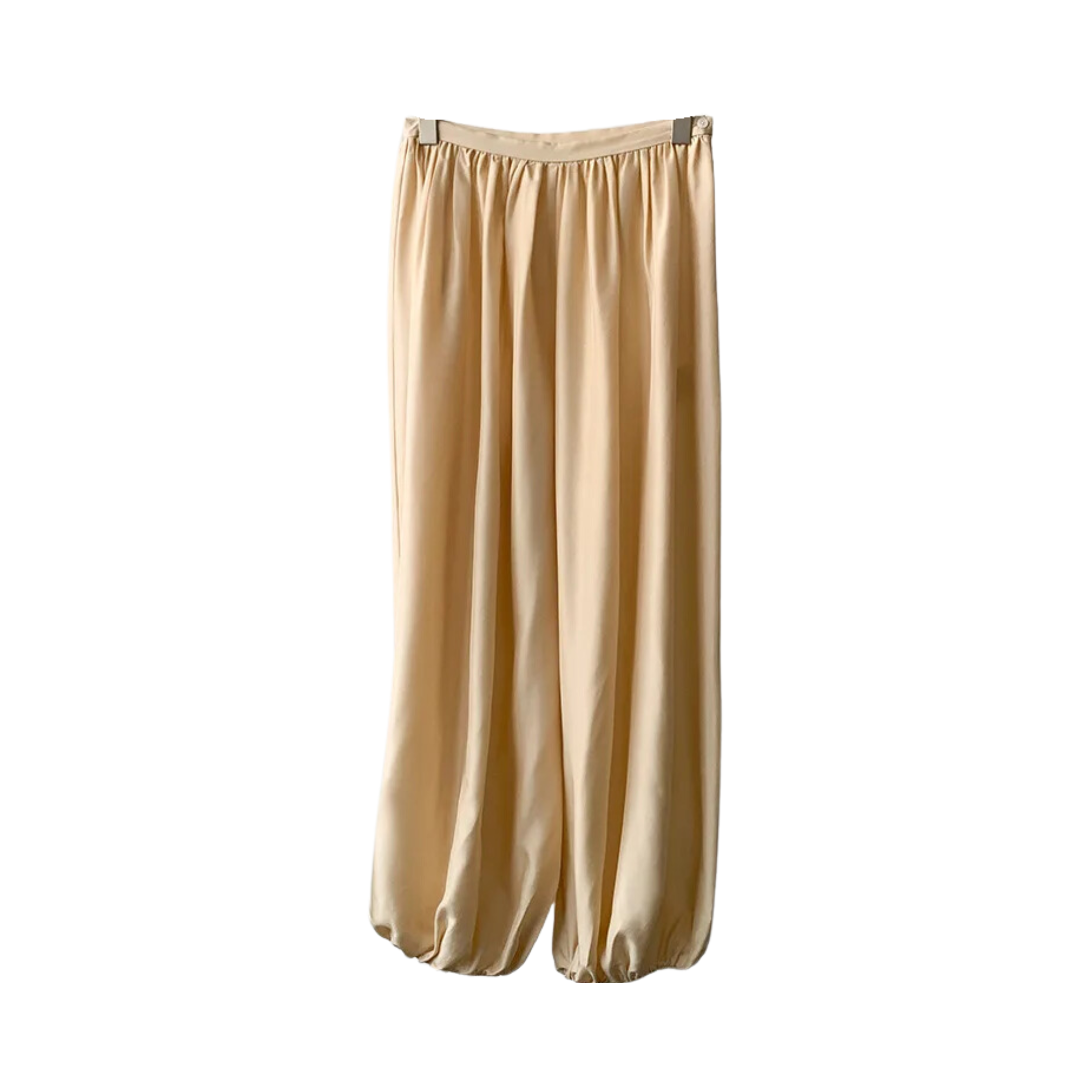 Pre Order:  Wide Leg Loose Silk Pants