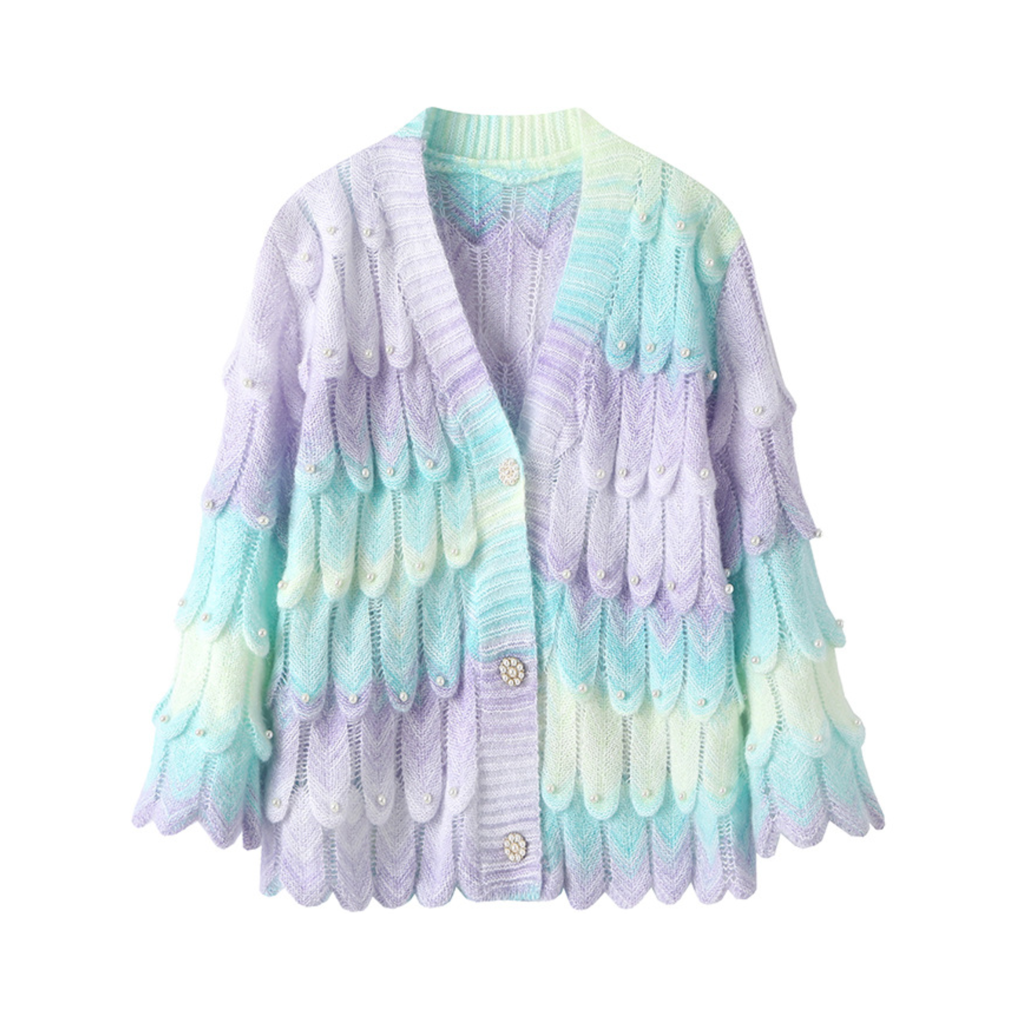 Pre Order:  Soft Pastels Knitted Cardigan