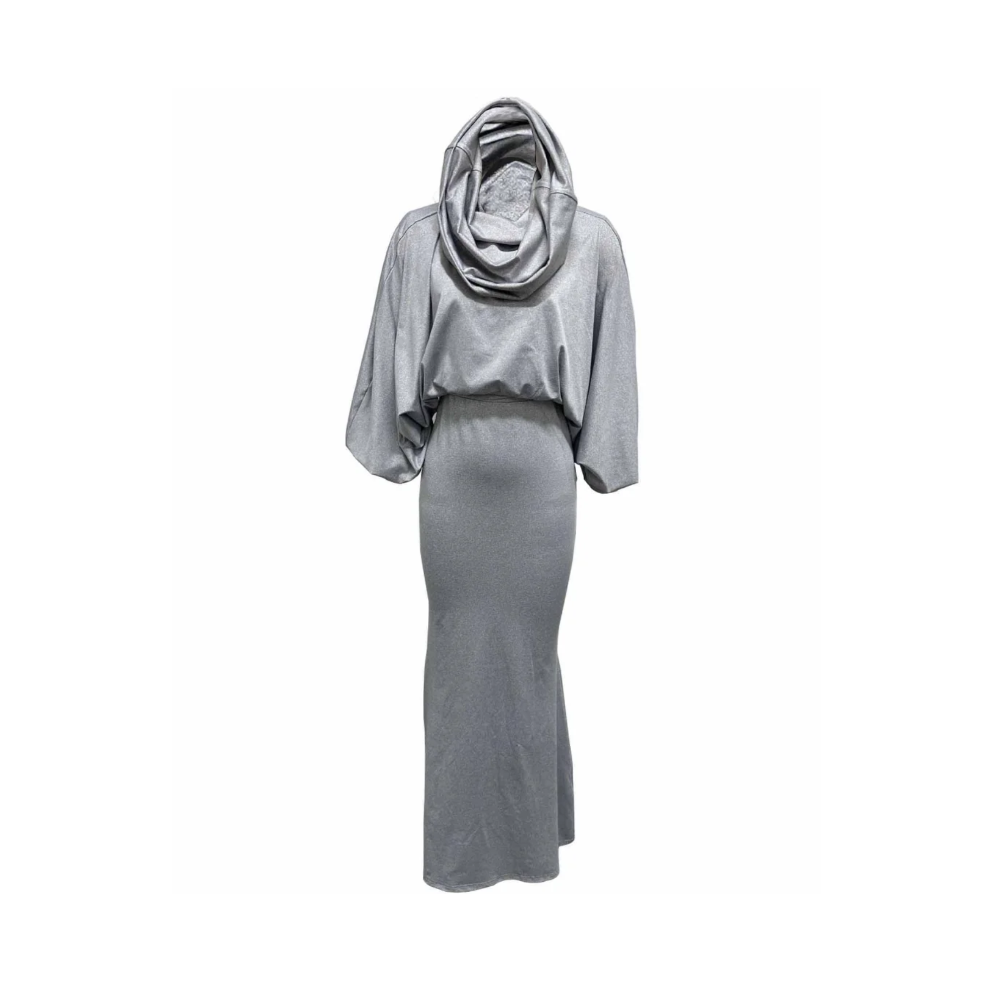 Pre Order:  Hooded Top+Maxi Skirt Set