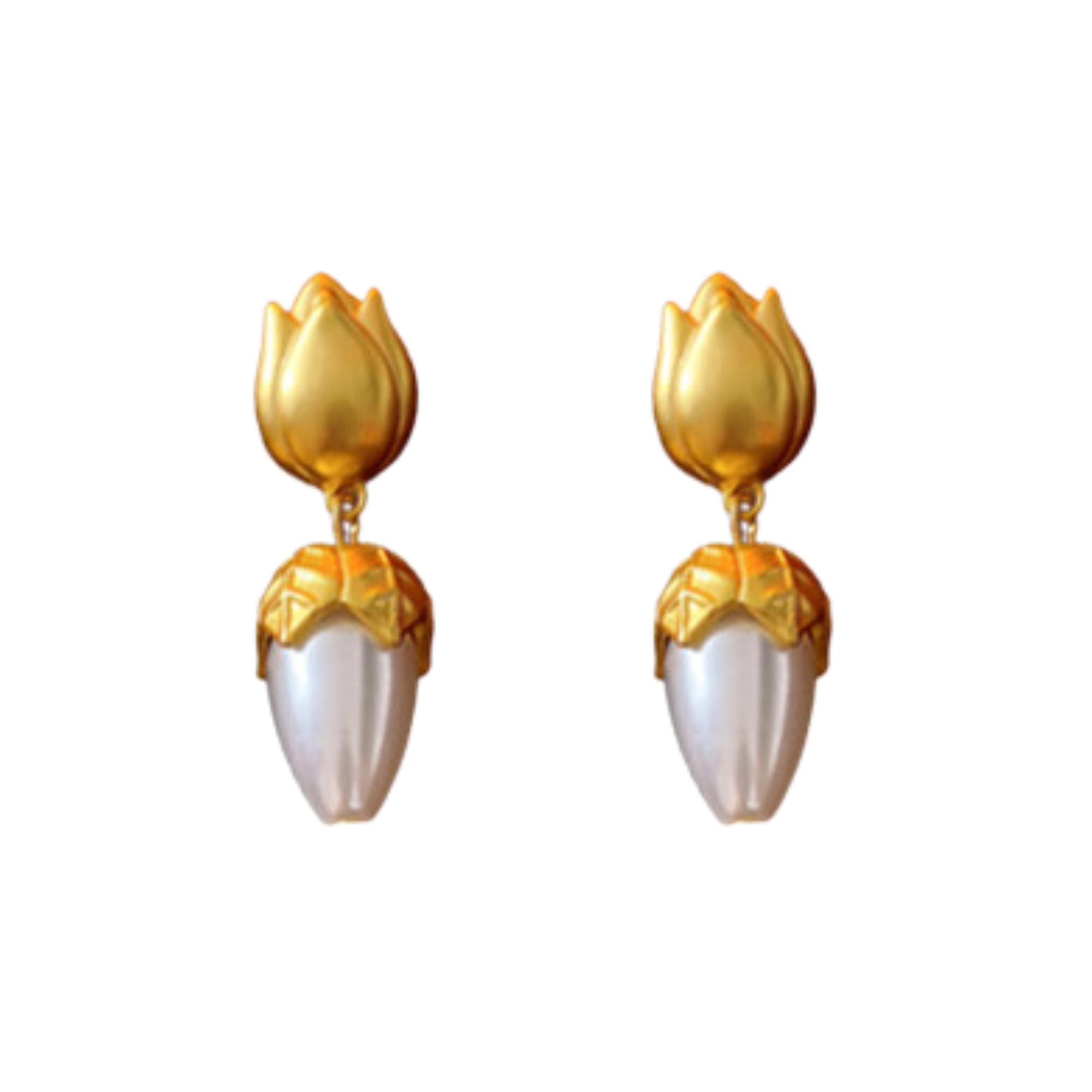 Tulip Drop Dangling Earrings - Pre Order: Ships Feb 29