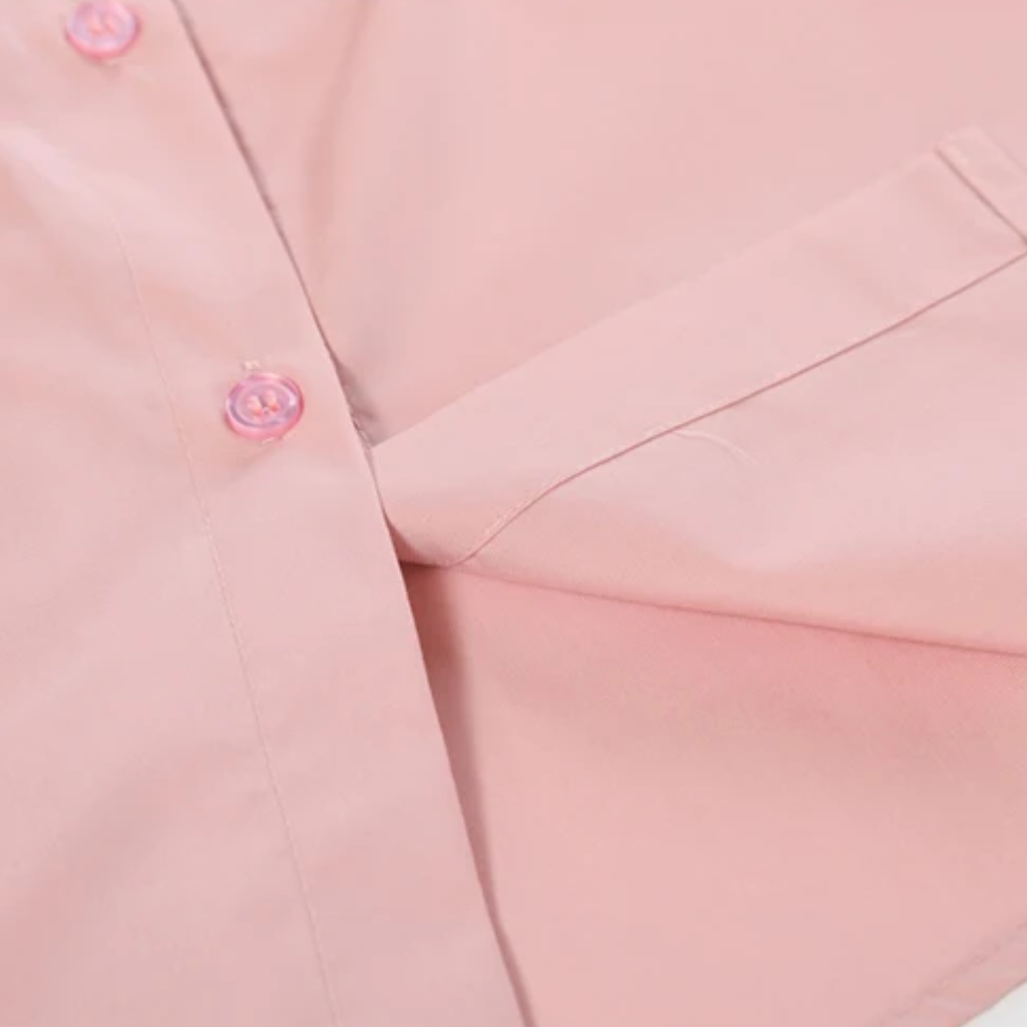 Pink Stripes Spliced Long Sleeves Top