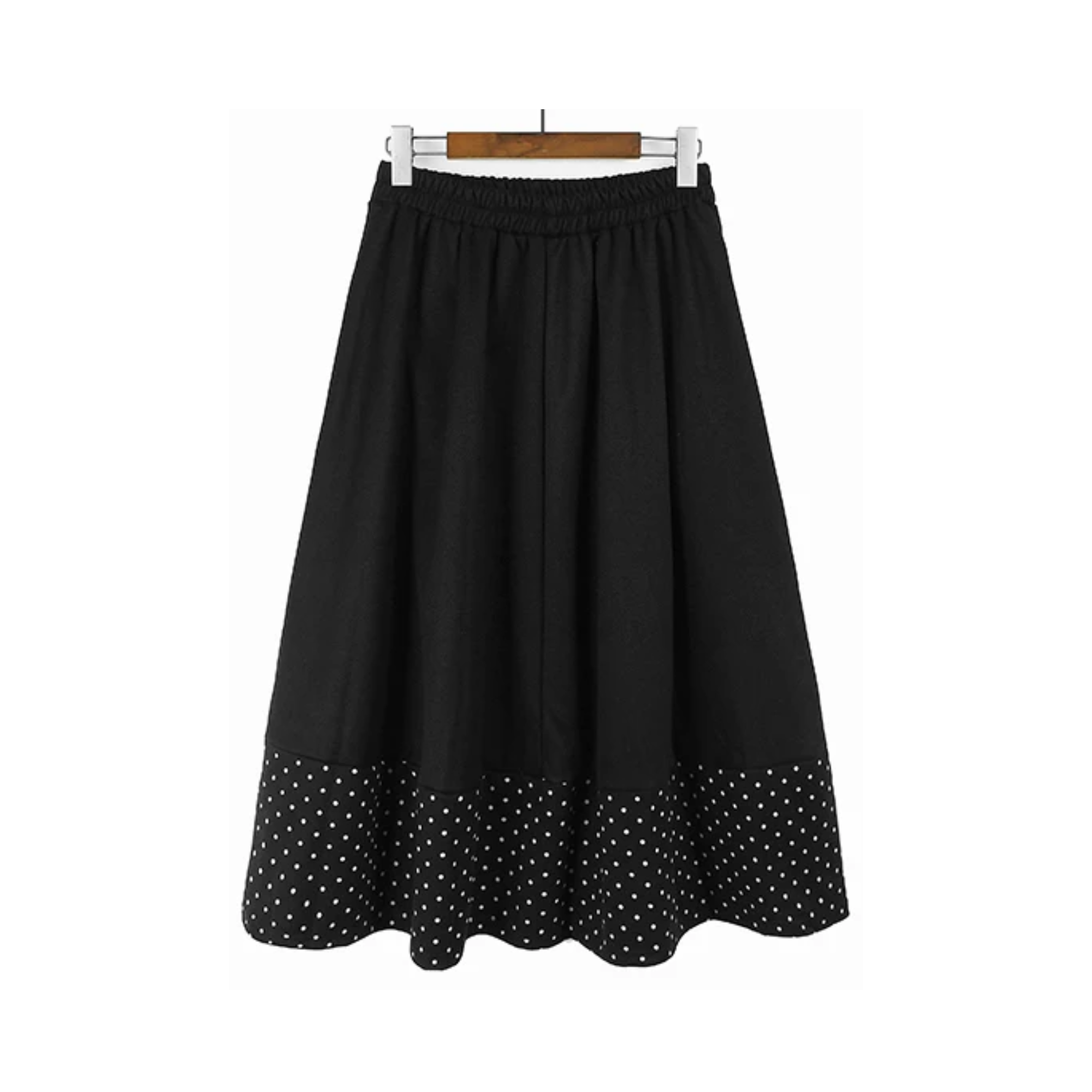 Pre Order:  Patchwork Elastic Waist Skirt