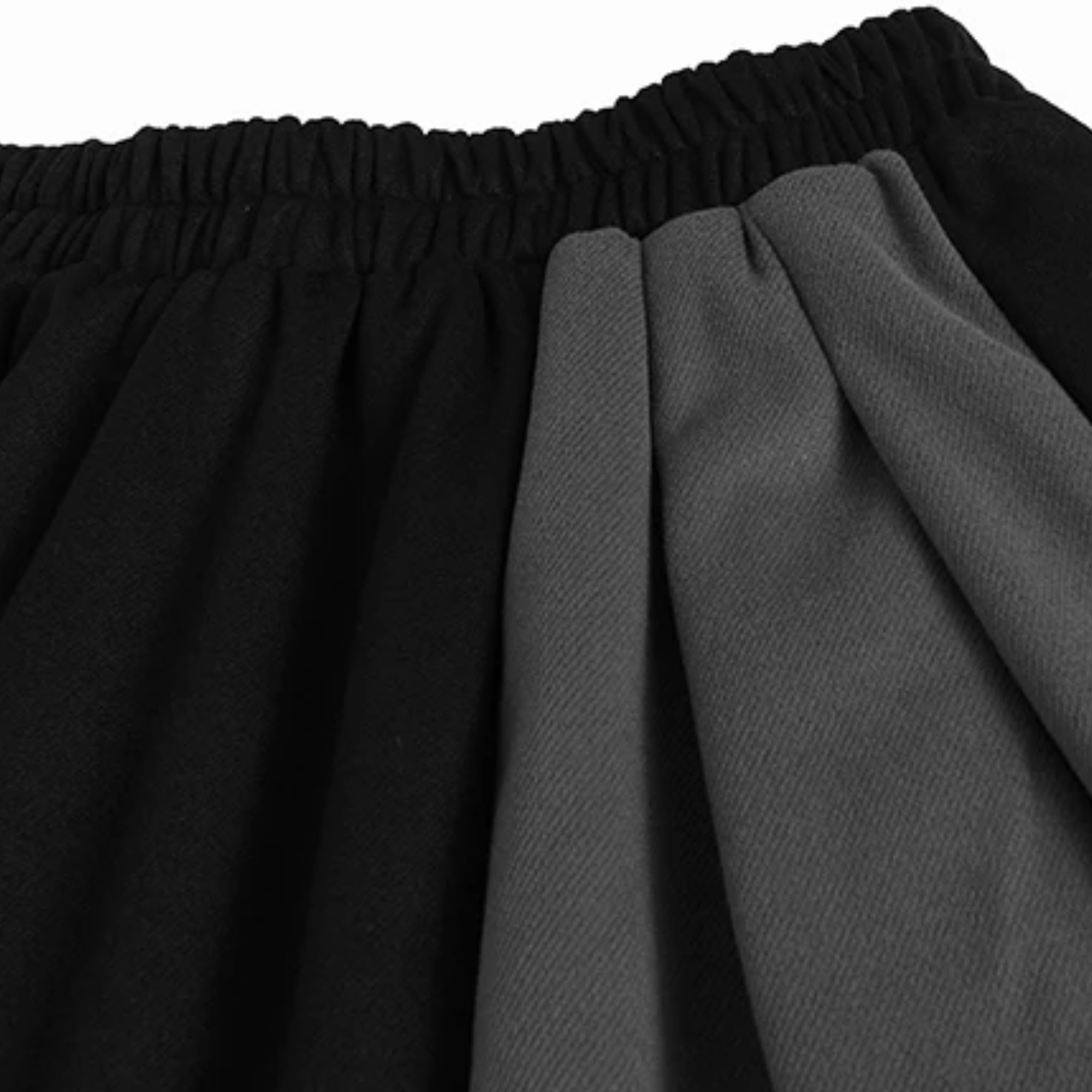 Pre Order:  Patchwork Elastic Waist Skirt