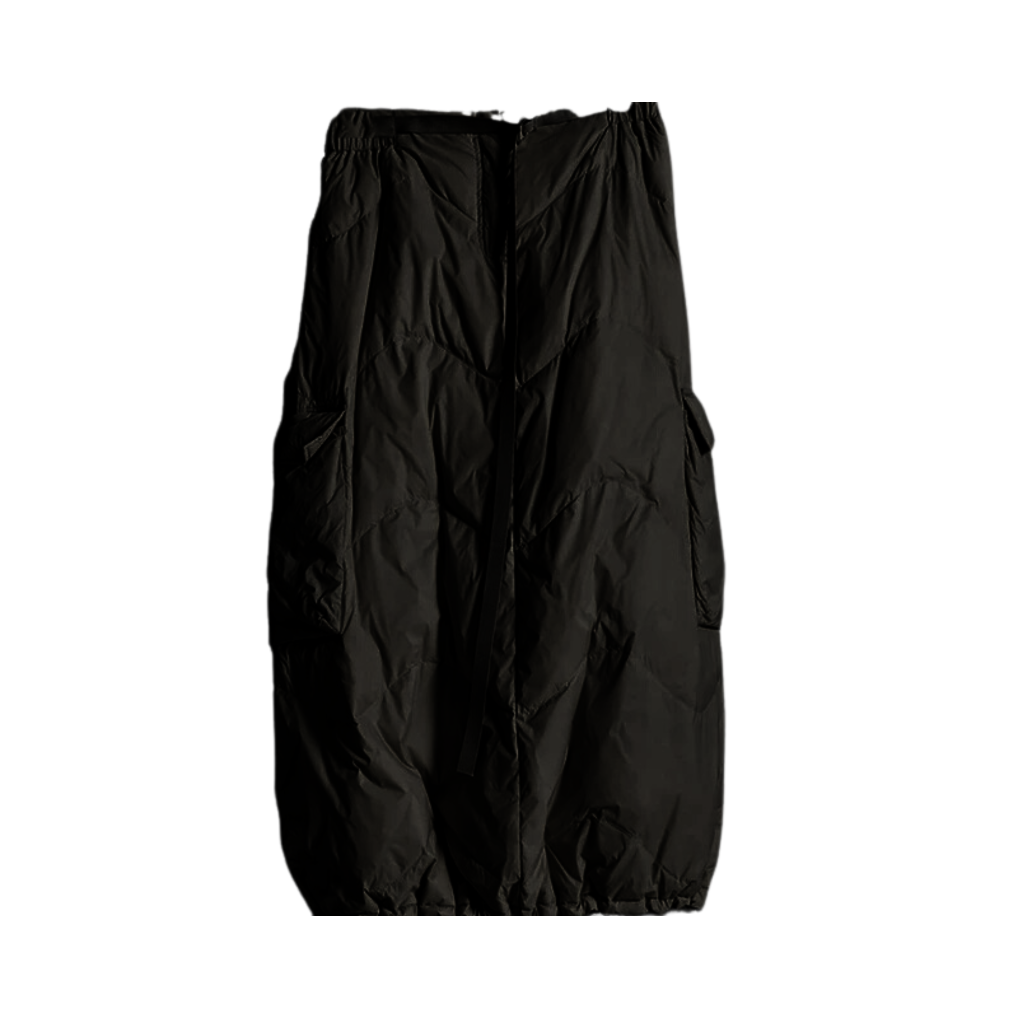 Pre Order:  Elastic Waist Pocket Patchwork Skirt