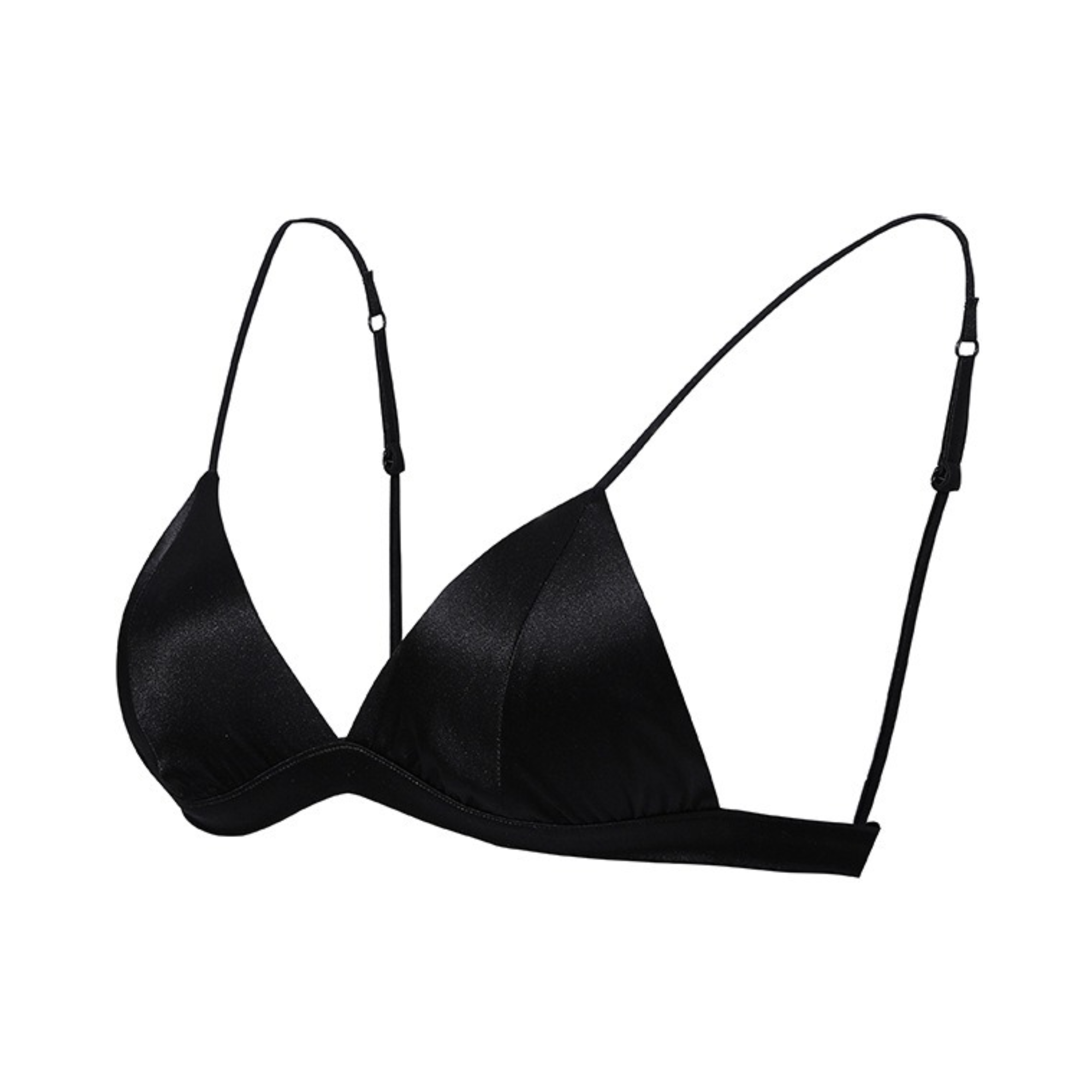 Pre Order:  Mulberry Silk Triangle Cup Bra