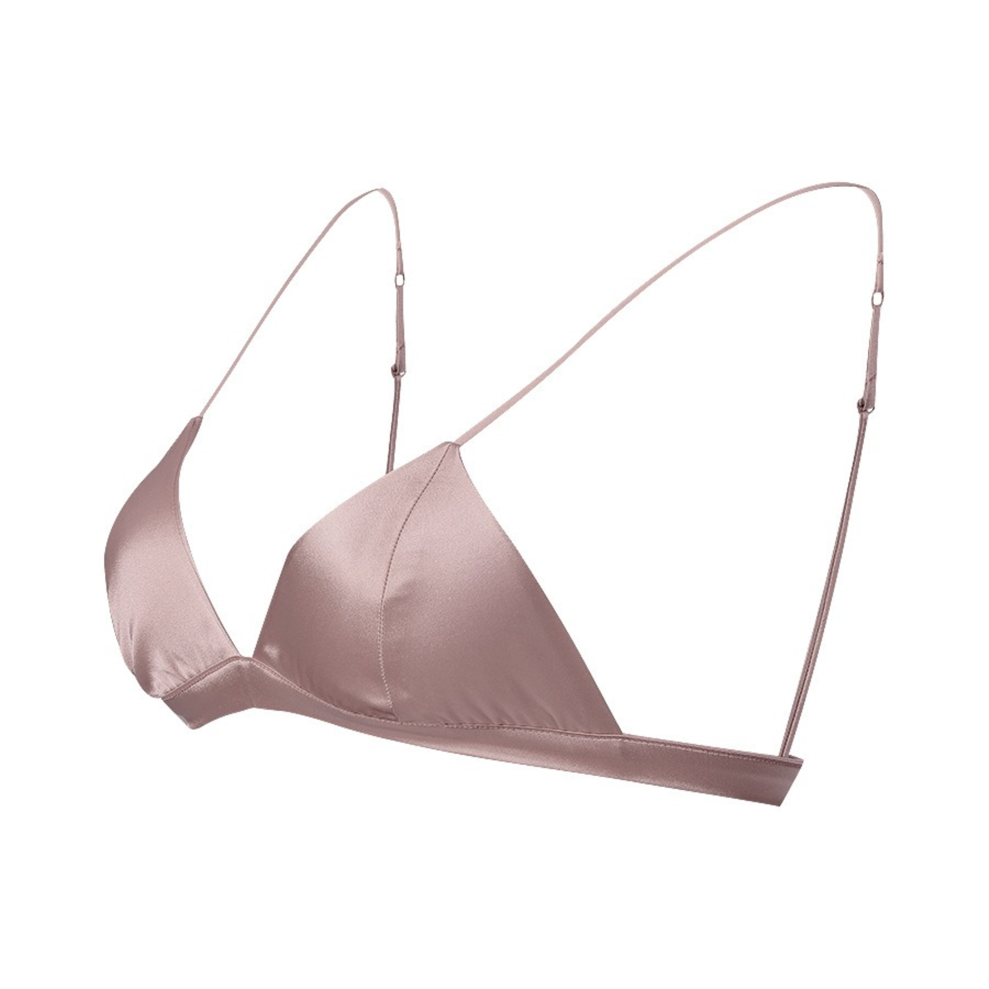 Pre Order:  Mulberry Silk Triangle Cup Bra