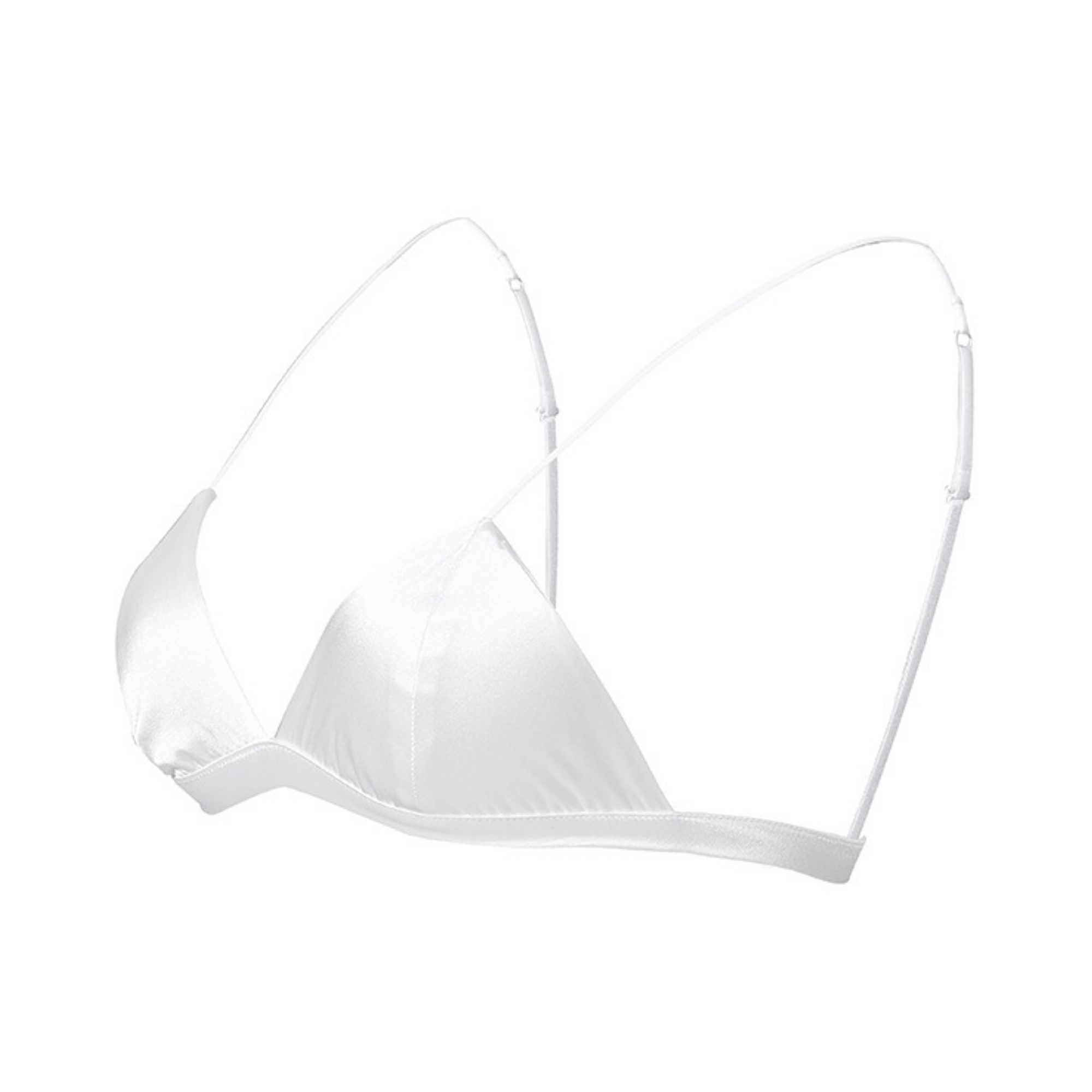 Pre Order:  Mulberry Silk Triangle Cup Bra