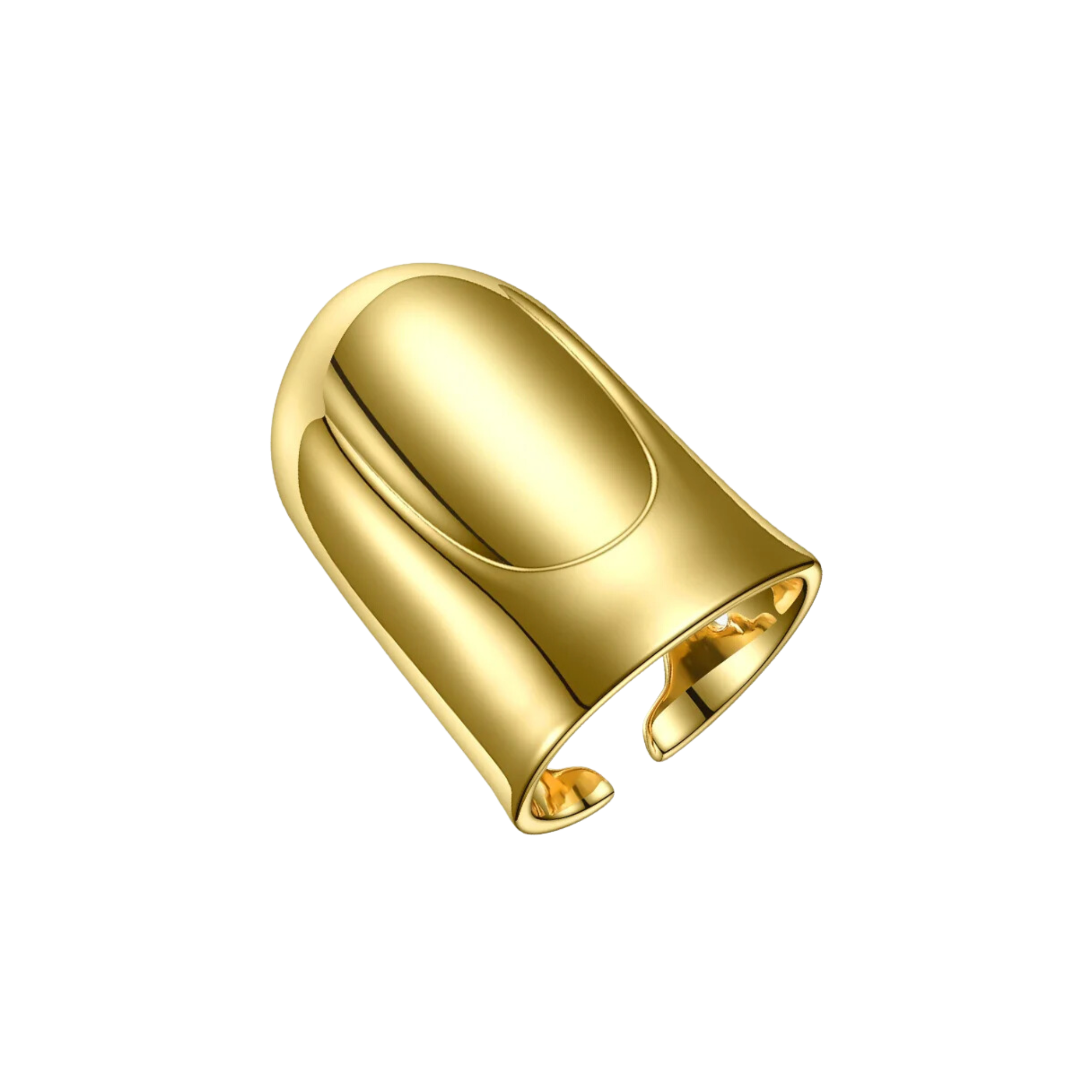 Pre Order:  1-Piece Gold Fingertip Guard Ring