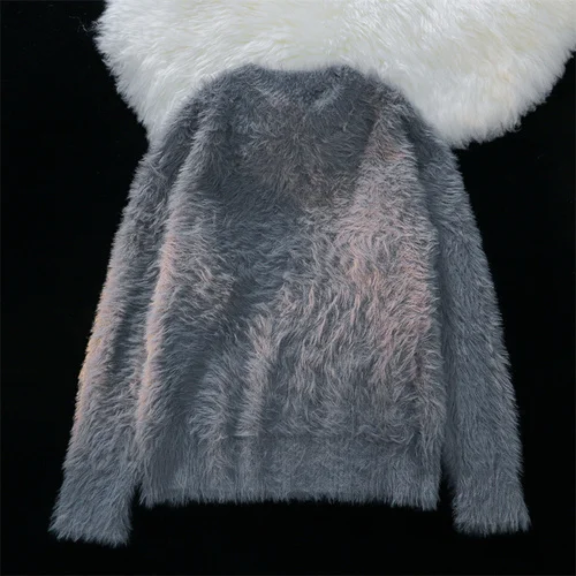 Pre Order:  Fur Loose Knit Sweater