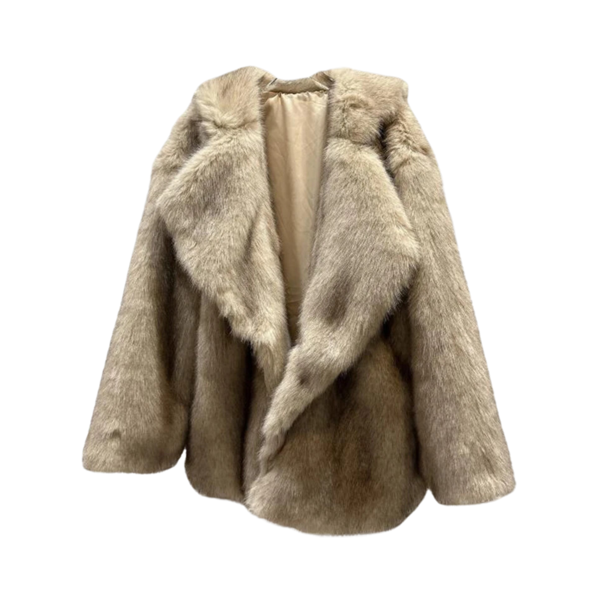 Faux Fur Loose Short Coat
