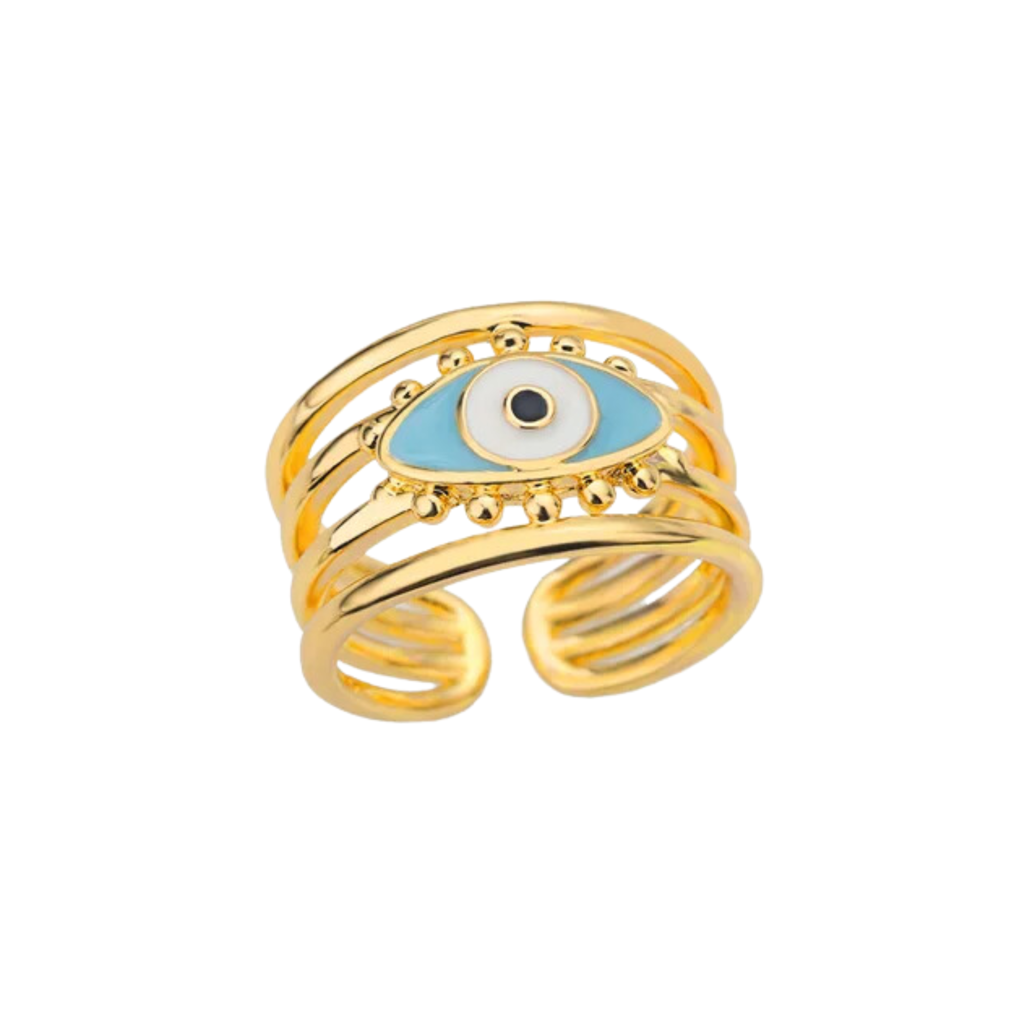 Pre Order:  Assorted Eye Plated Copper Ring