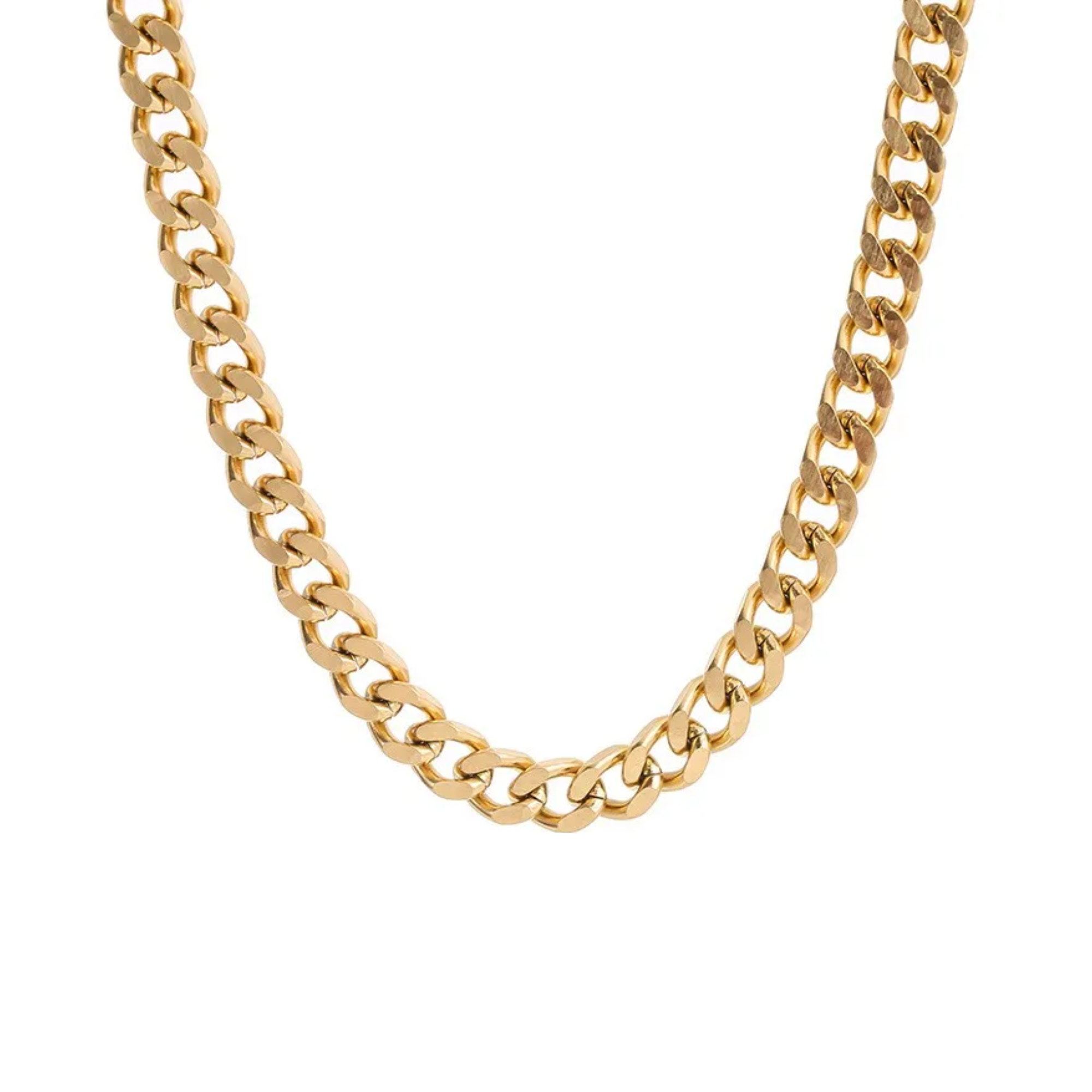 Pre Order:  Classic Thick Curb Necklace