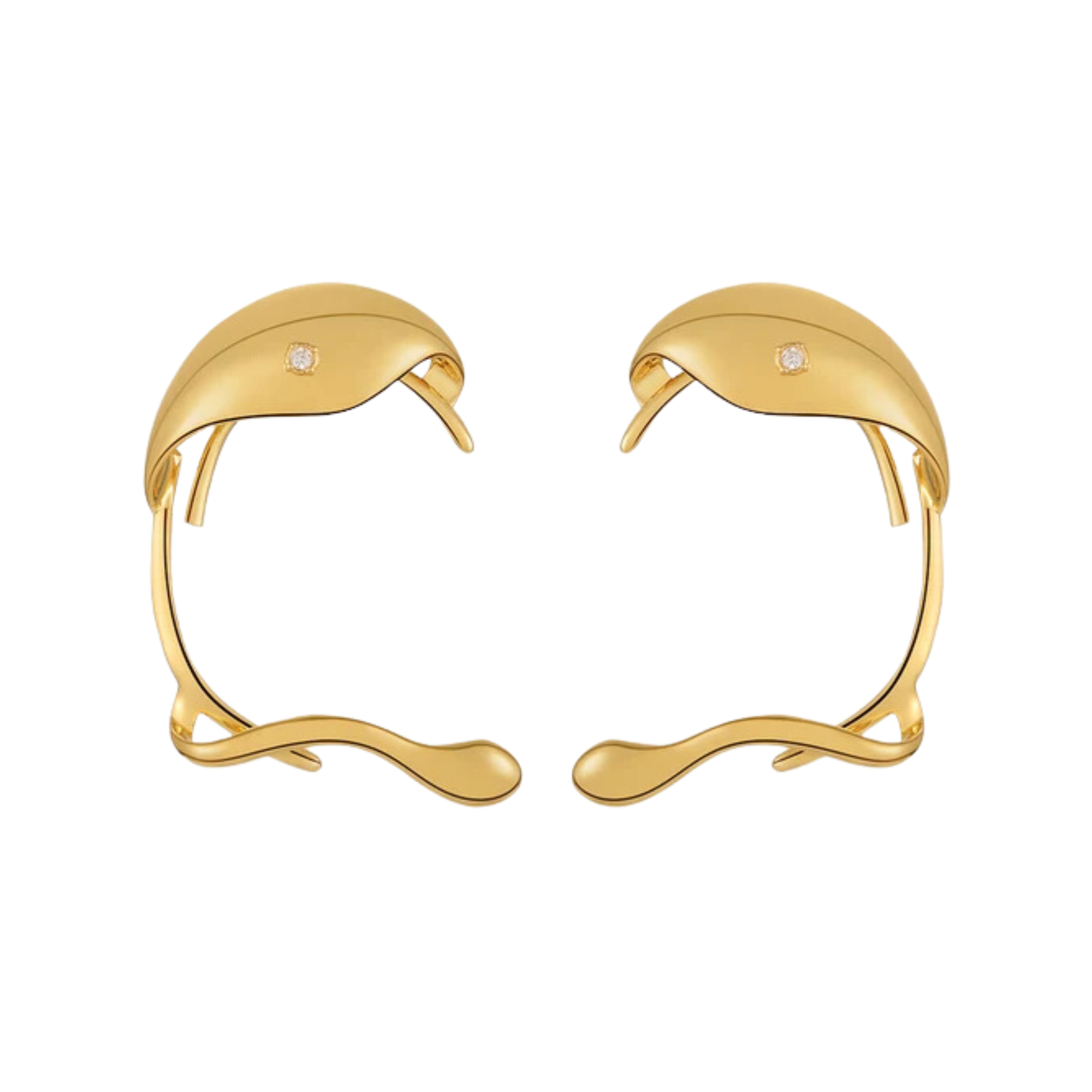 Pre Order:  Snake Copper Ear Cuffs Earrings