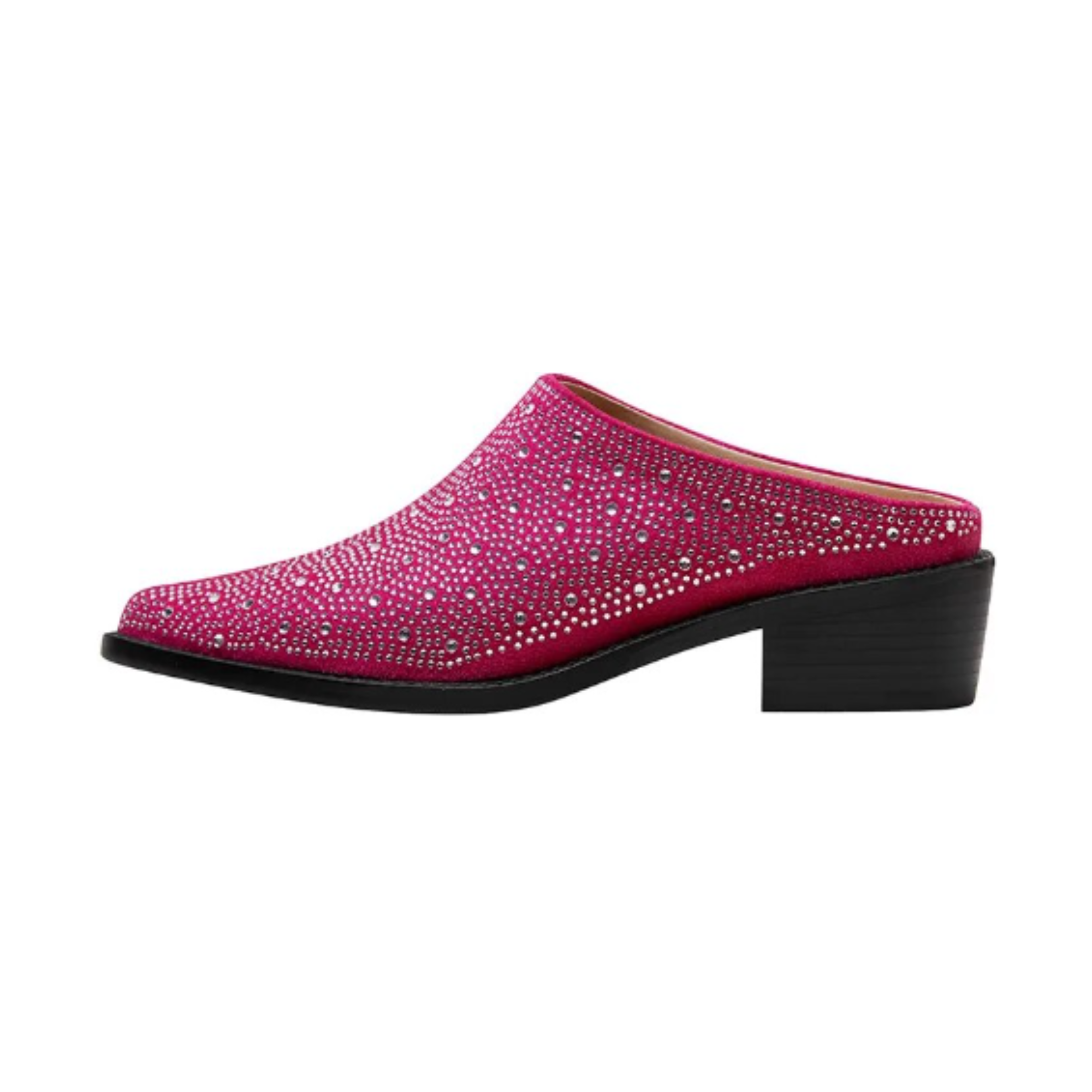 Pre Order:  Rhinestones Medium Heels Mules