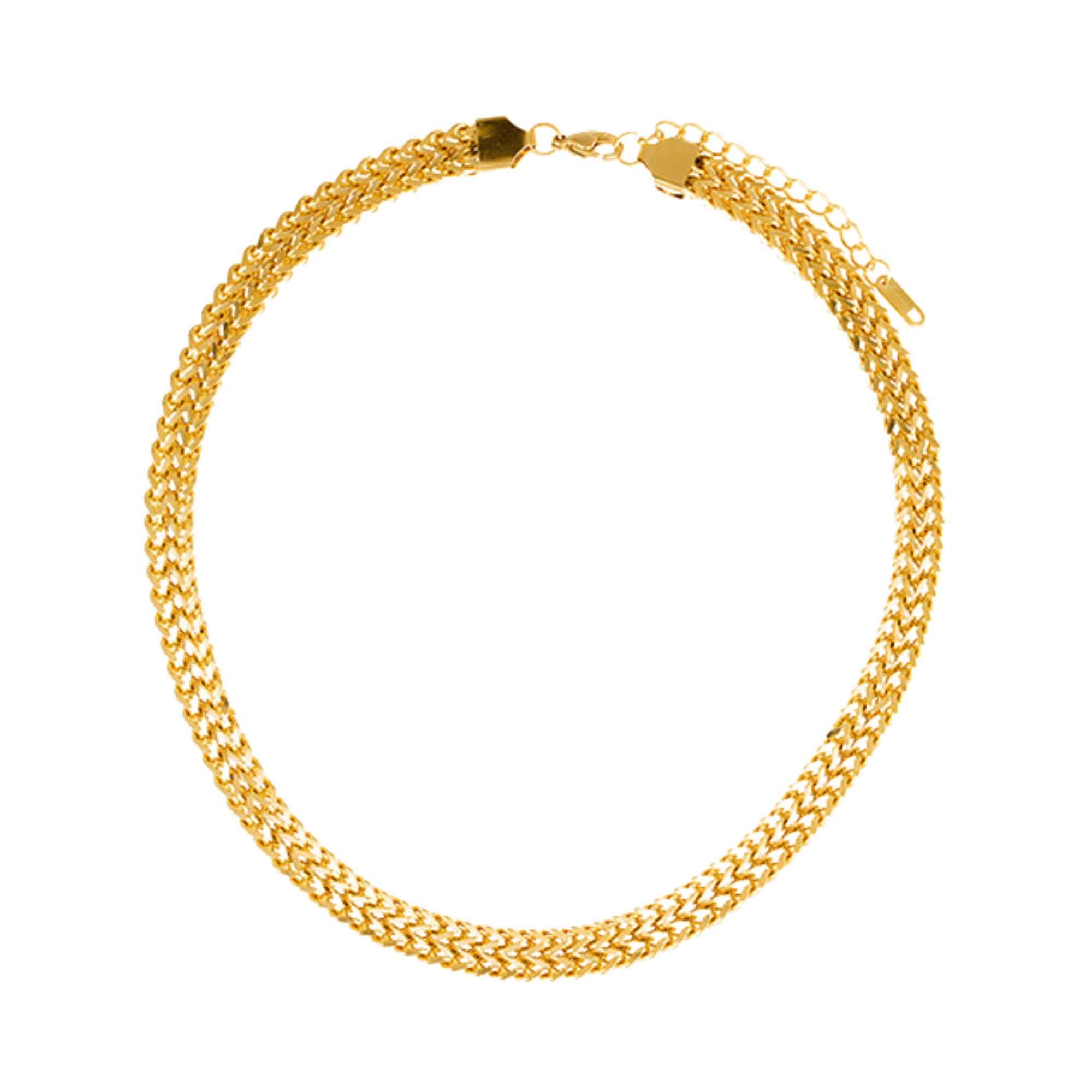 Pre Order:  Double Wheat Chain Necklace