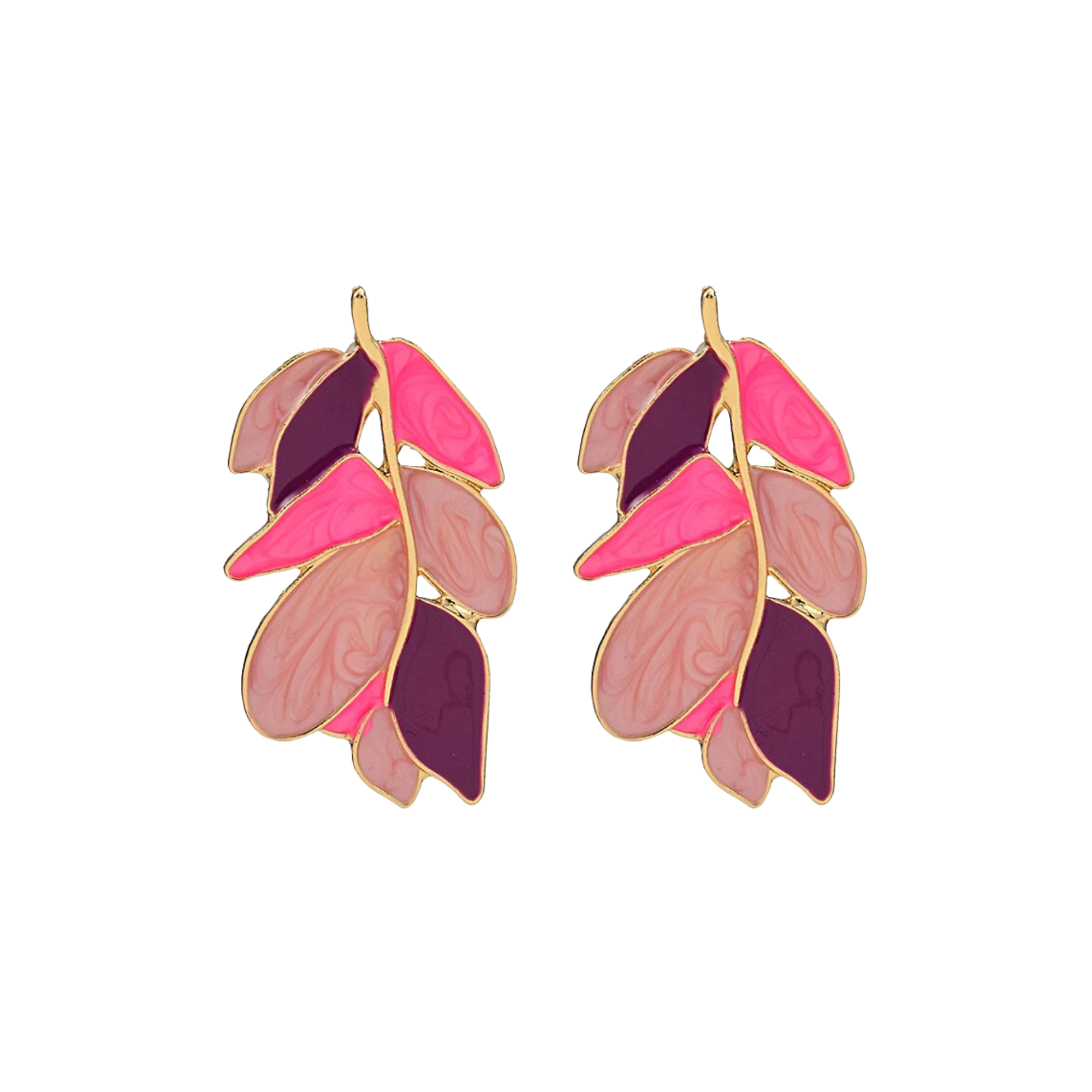 Pre Order:  Leafy Branch Stud Earrings