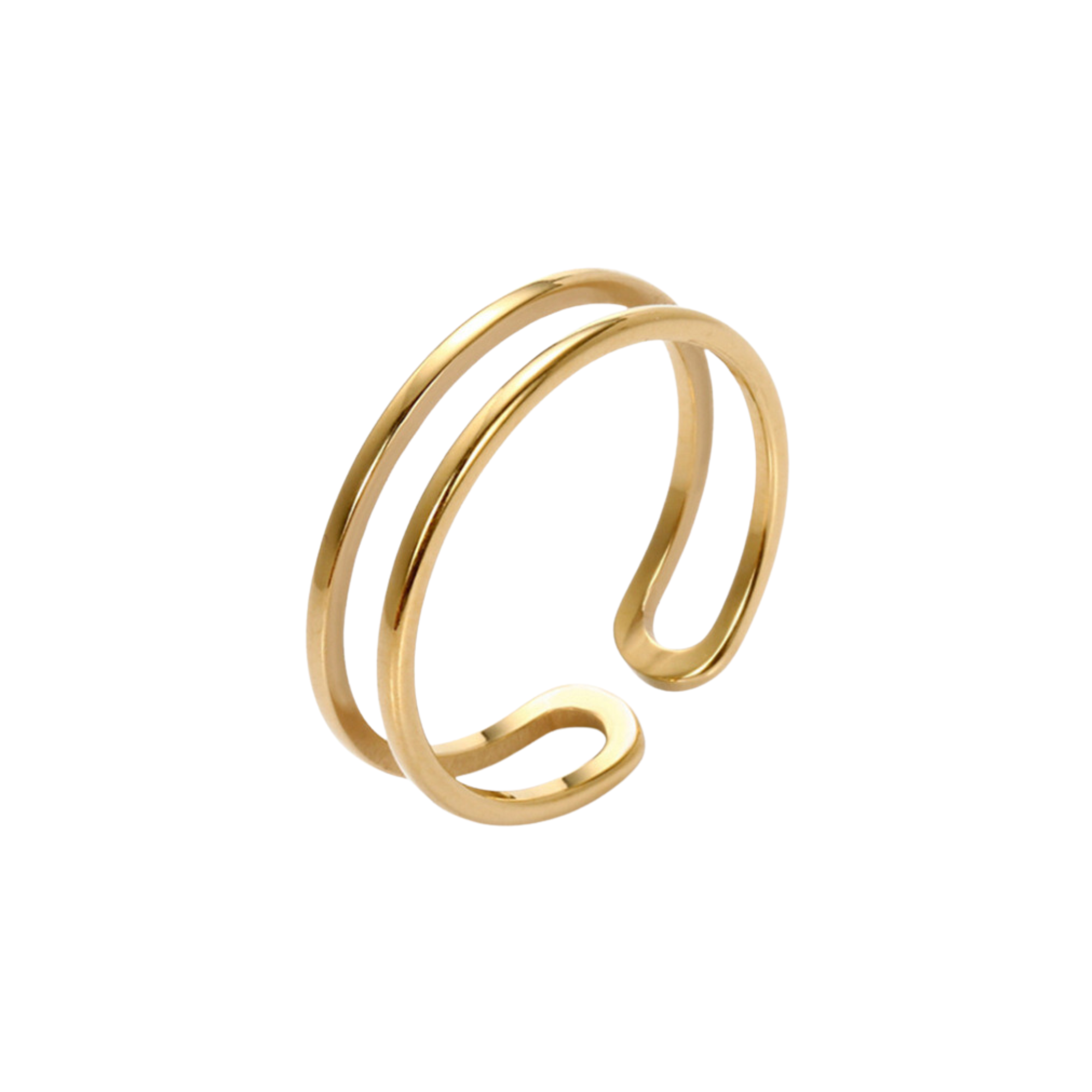 Pre Order:  Assorted Gold Plated Open Rings