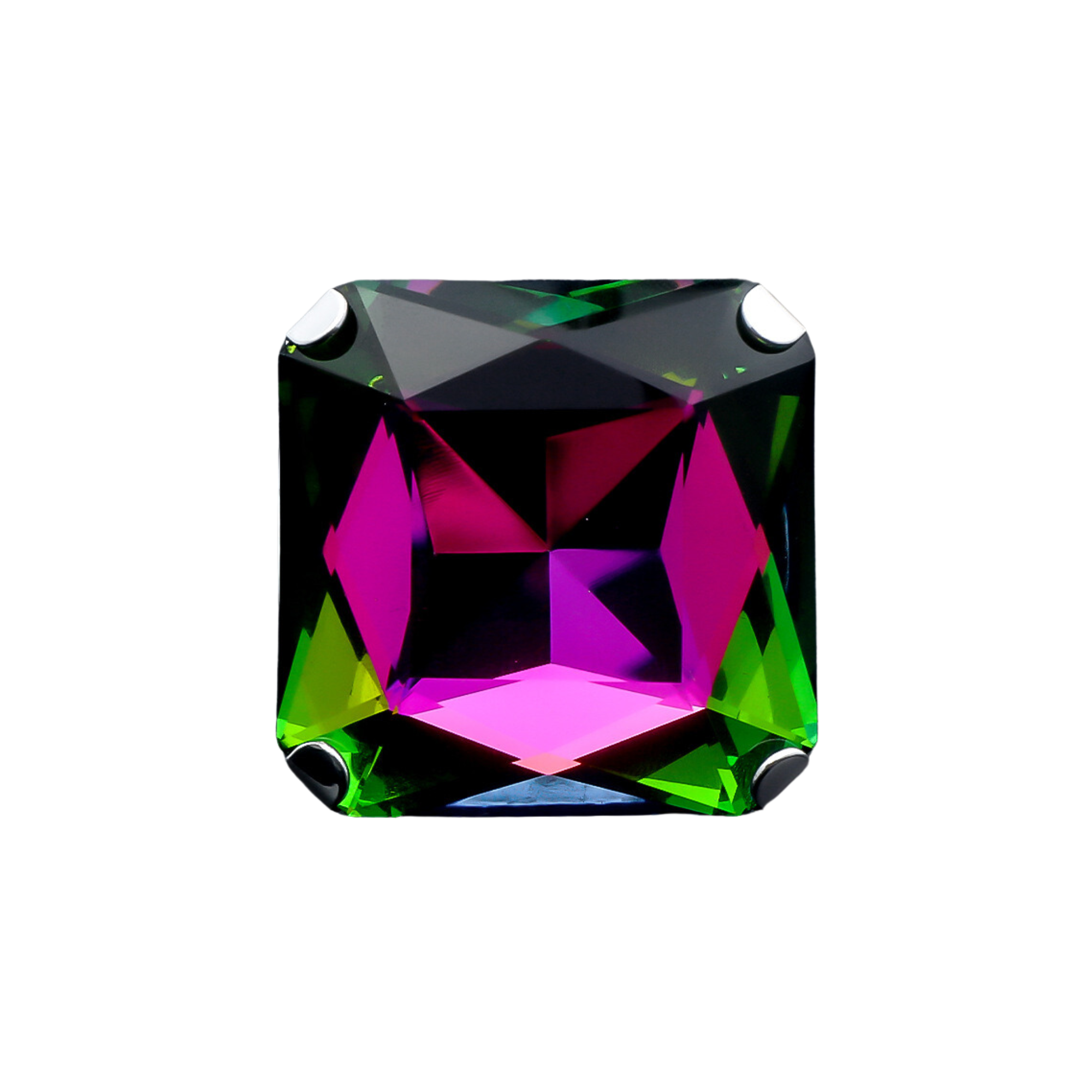 Pre Order:  Oversized Square Gem Ring