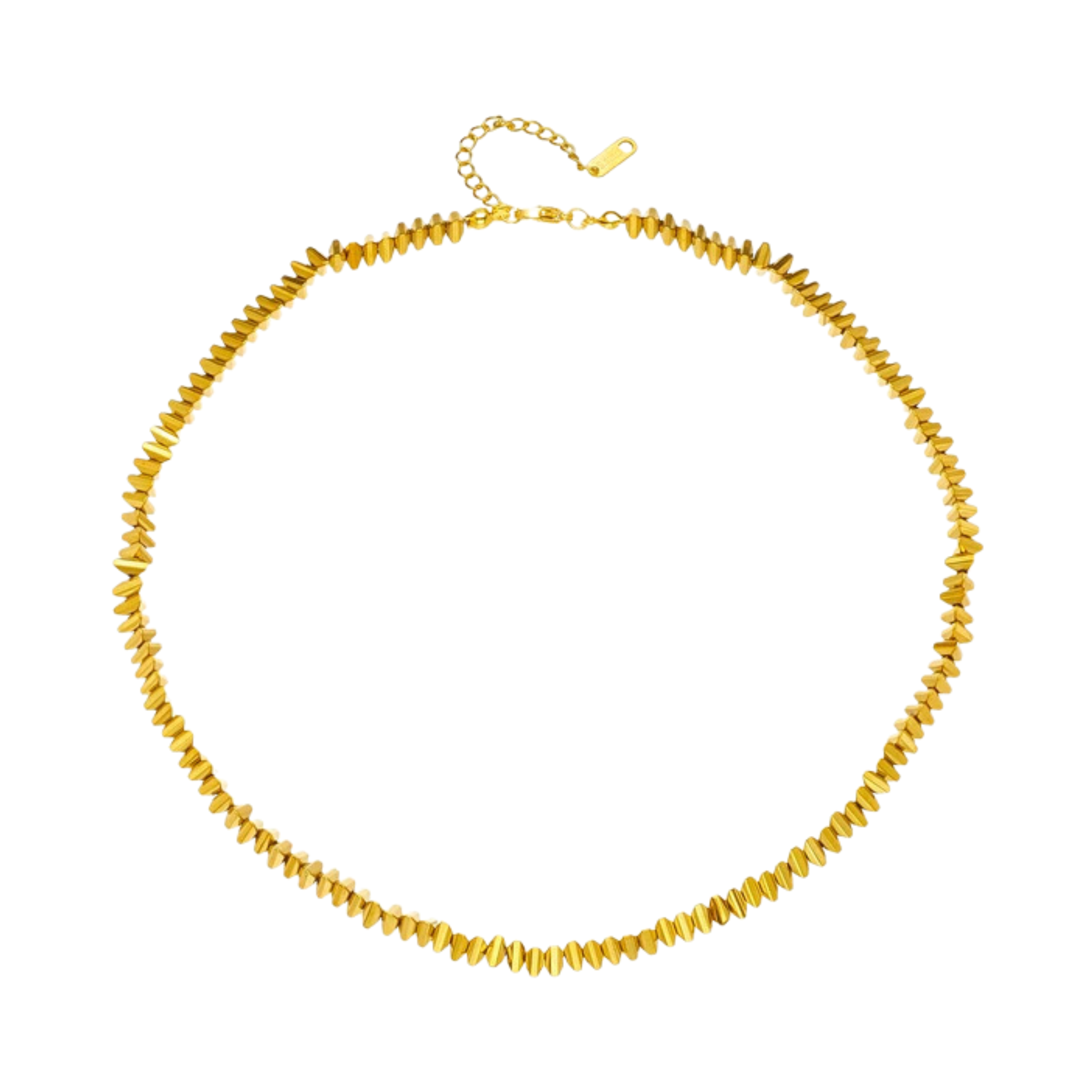 Pre Order:  Beads Strand Gold Plated Necklace