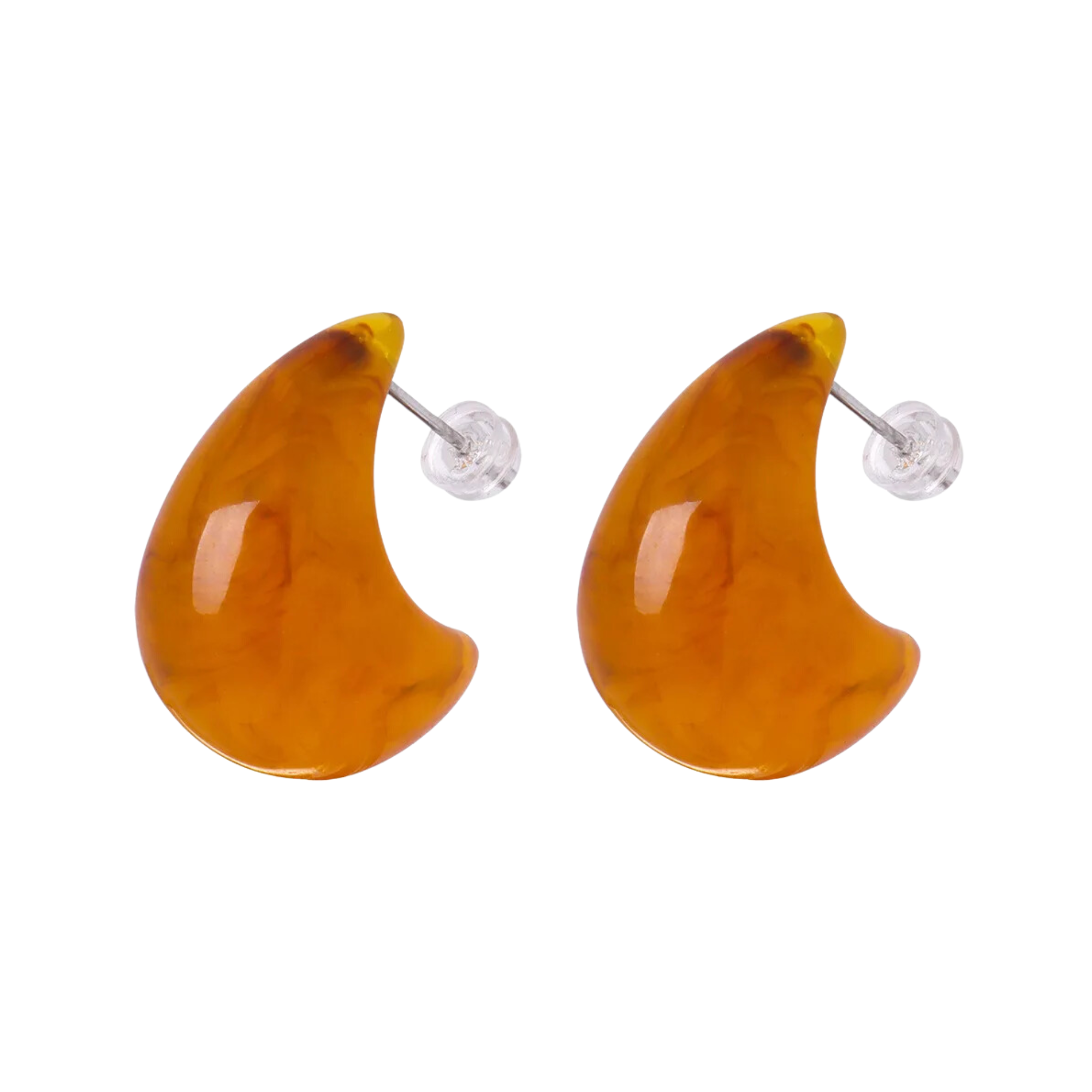 Pre Order:  Waterdrop Resin Stud Earrings