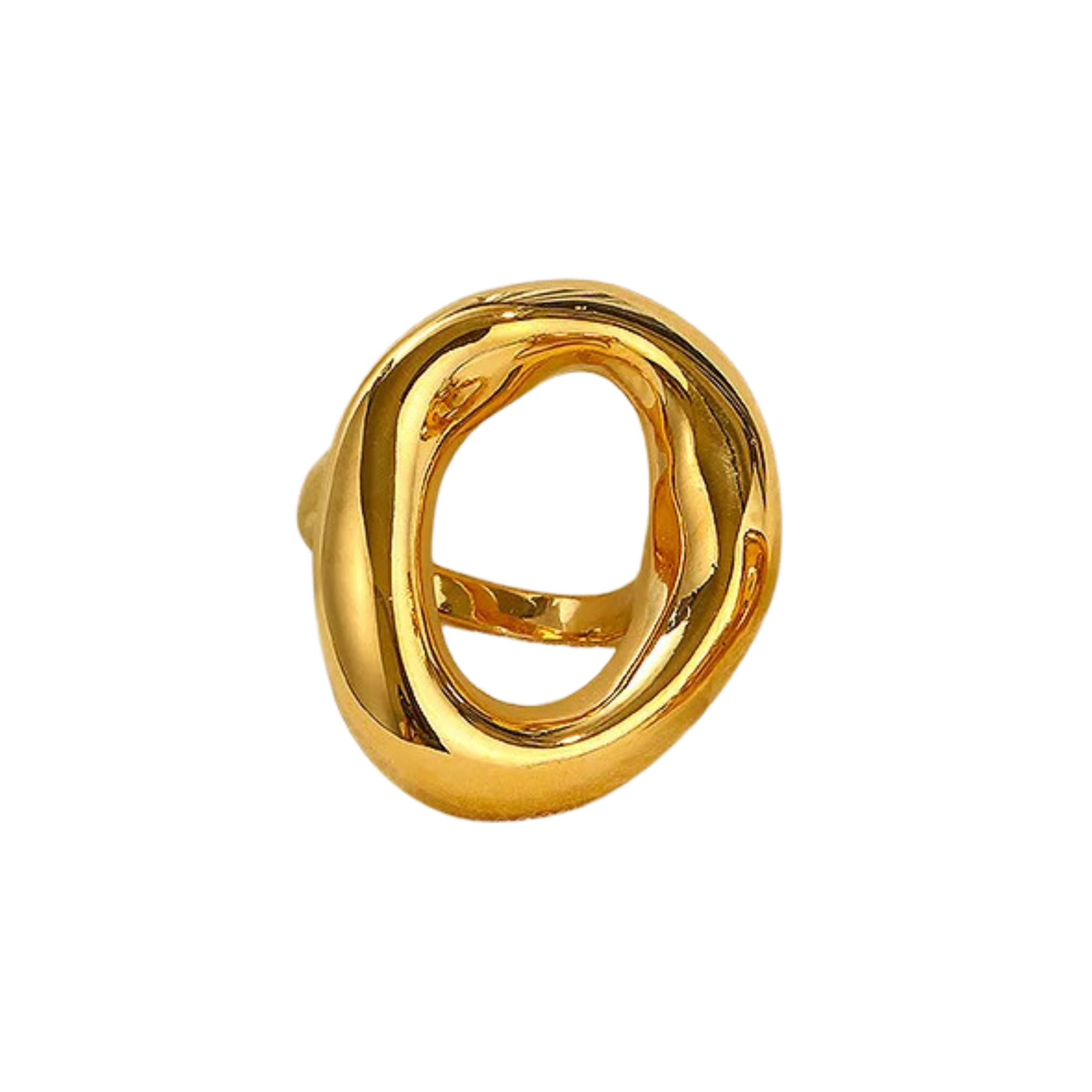 Pre Order:  O-Shaped Hollow Chunky Ring