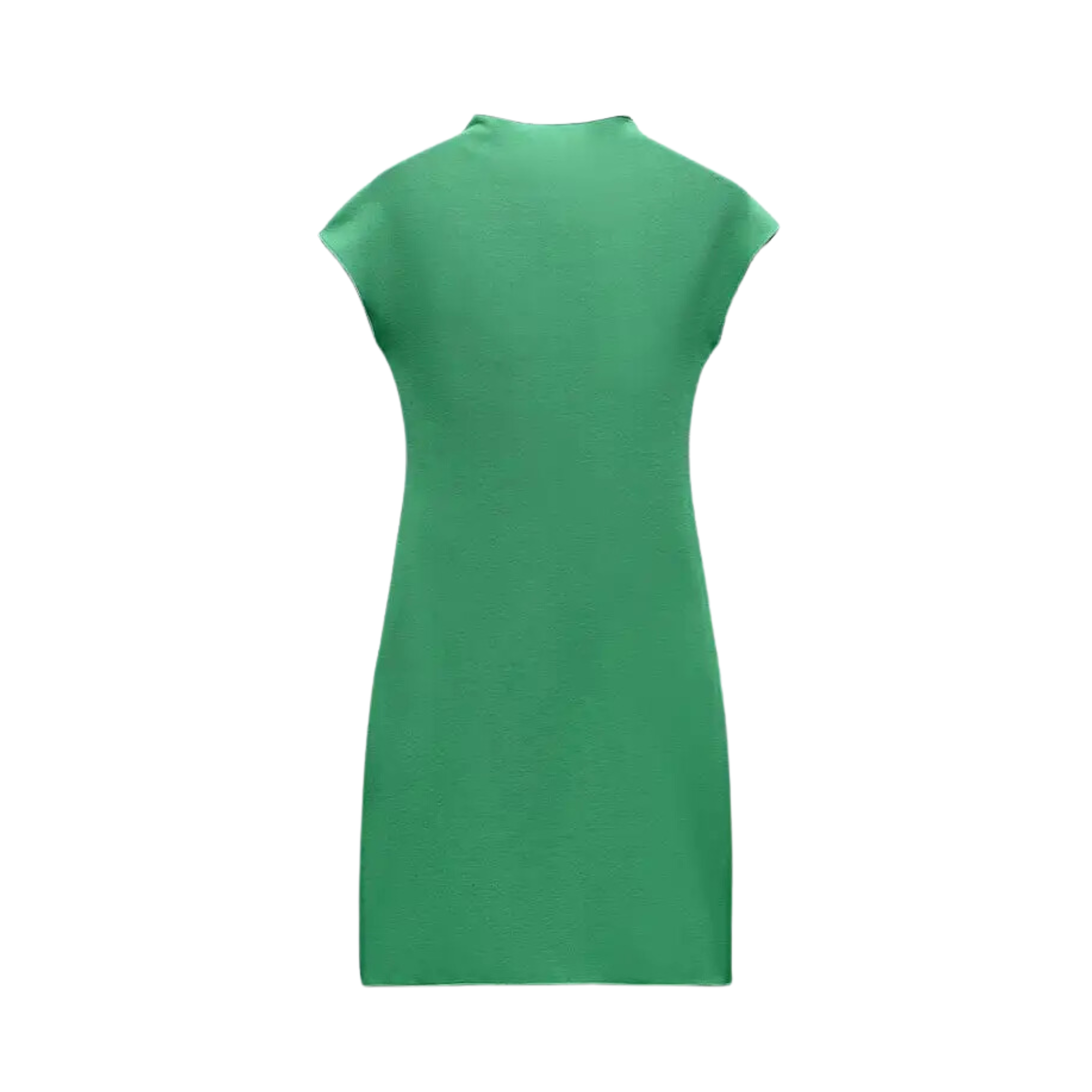 Green Bodycon Mini Knitted Dress