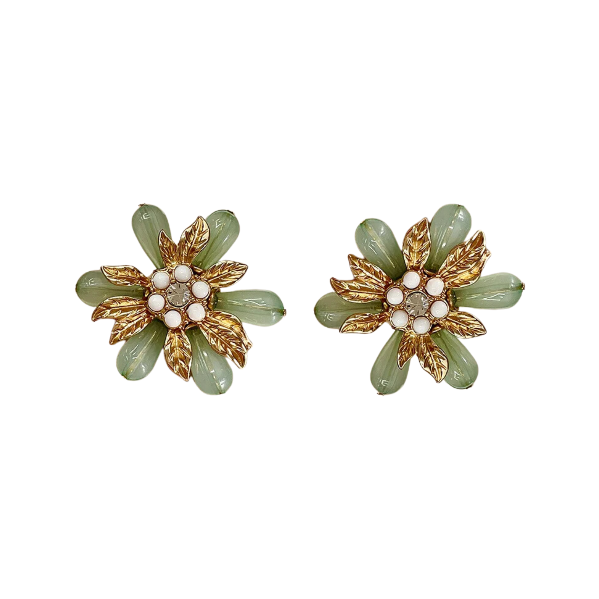 Pre Order:  Layered Flower Stud Earrings