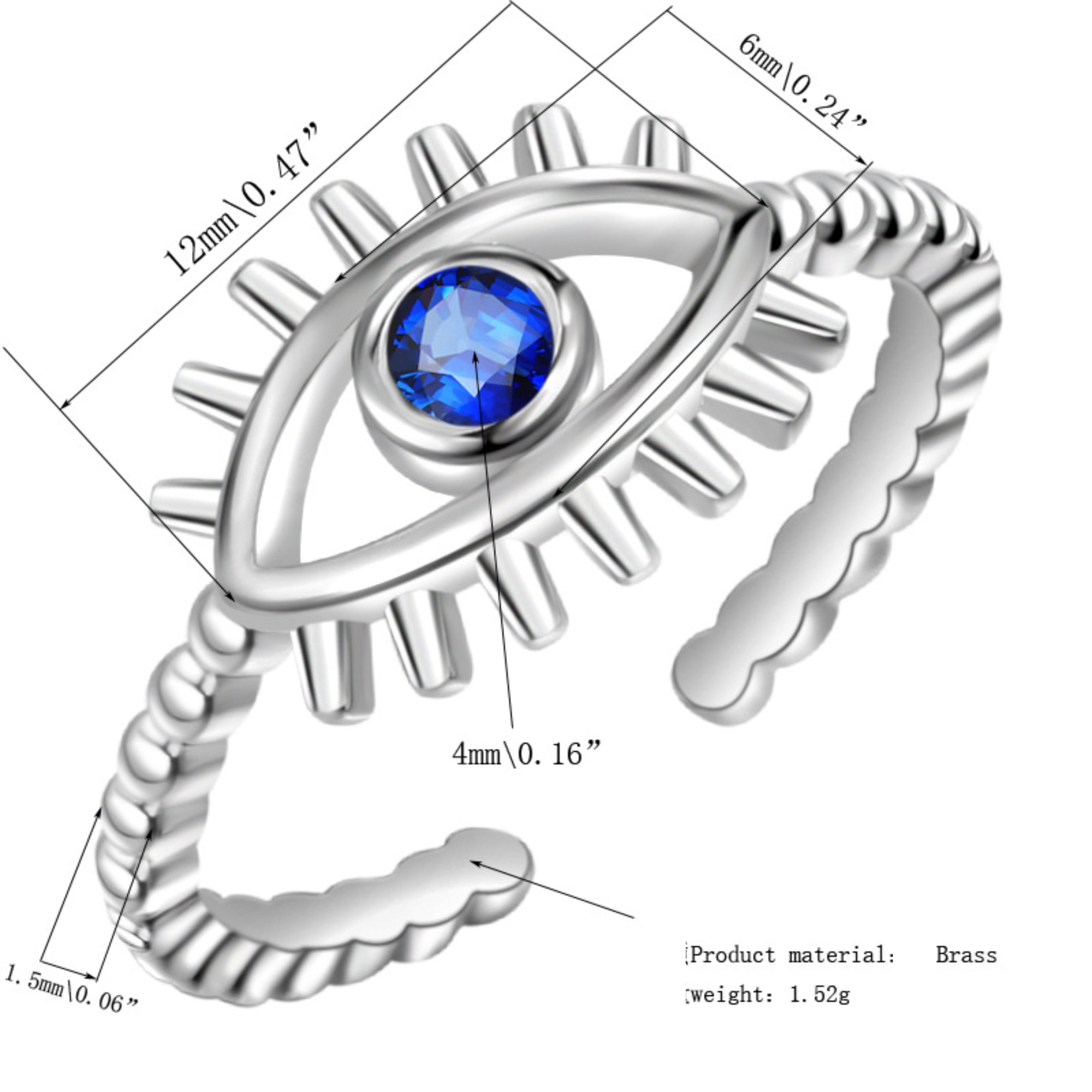 Pre Order:  All-Seeing Eye Ring