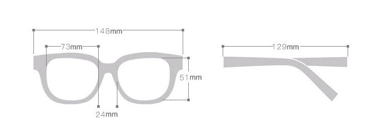 Pre Order:  Retro Large Frame T-Shaped Sunglasses