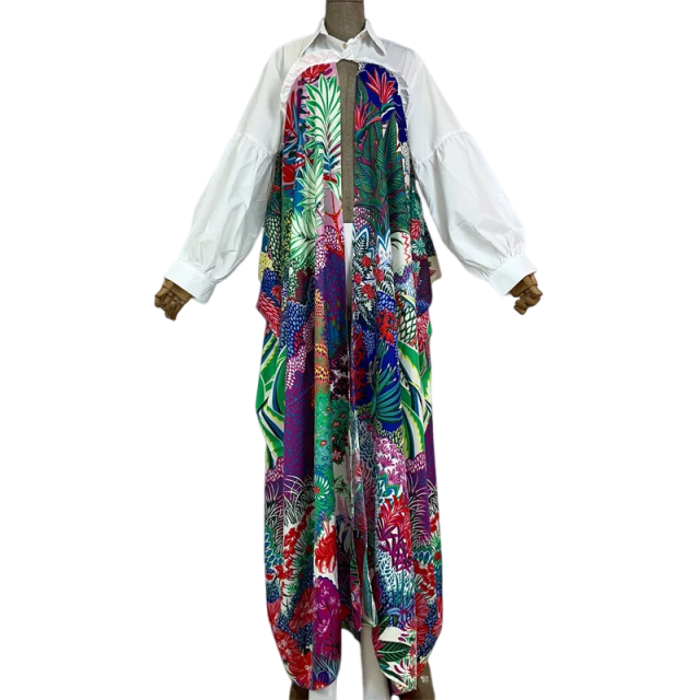 Pre Order: Trendy Long Sleeve Printed Cardigan - WINI