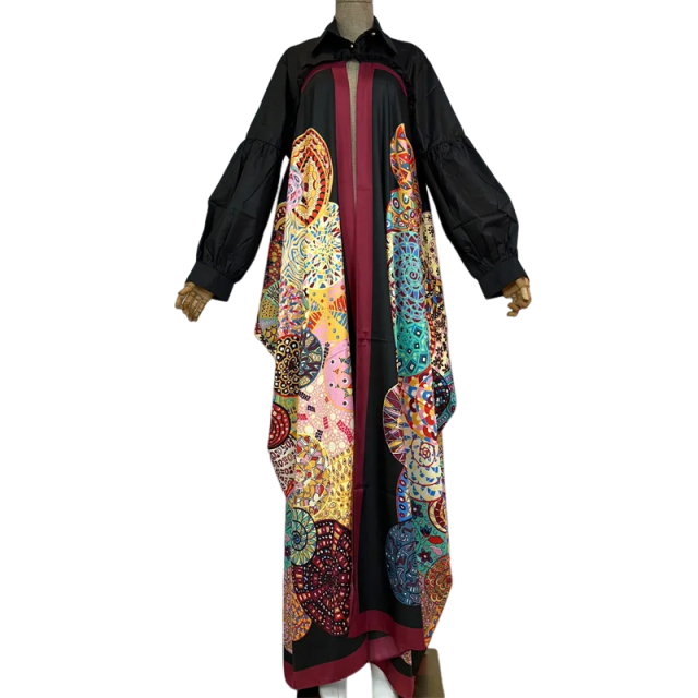 Pre Order: Trendy Long Sleeve Printed Cardigan - WINI