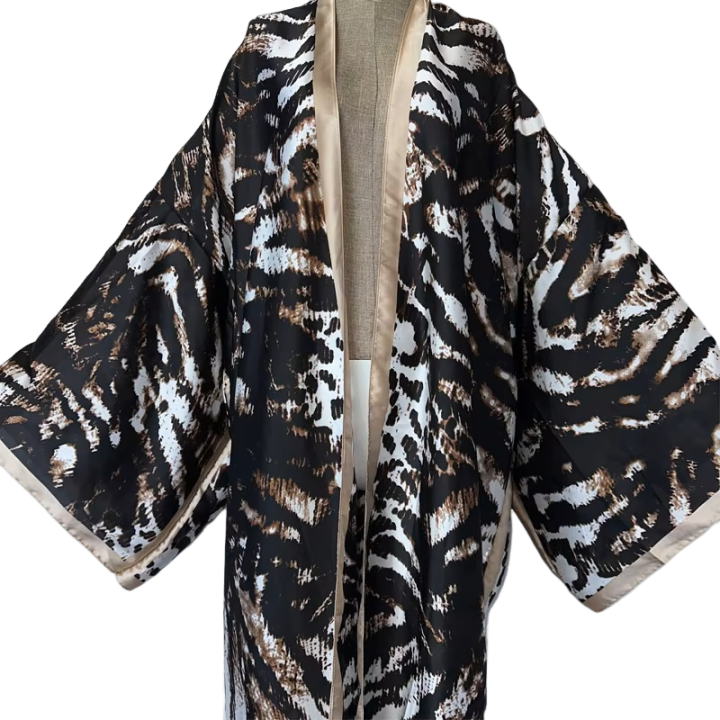 Pre Order:  Stylish Leopard Print Kimono Cardigan - WINI