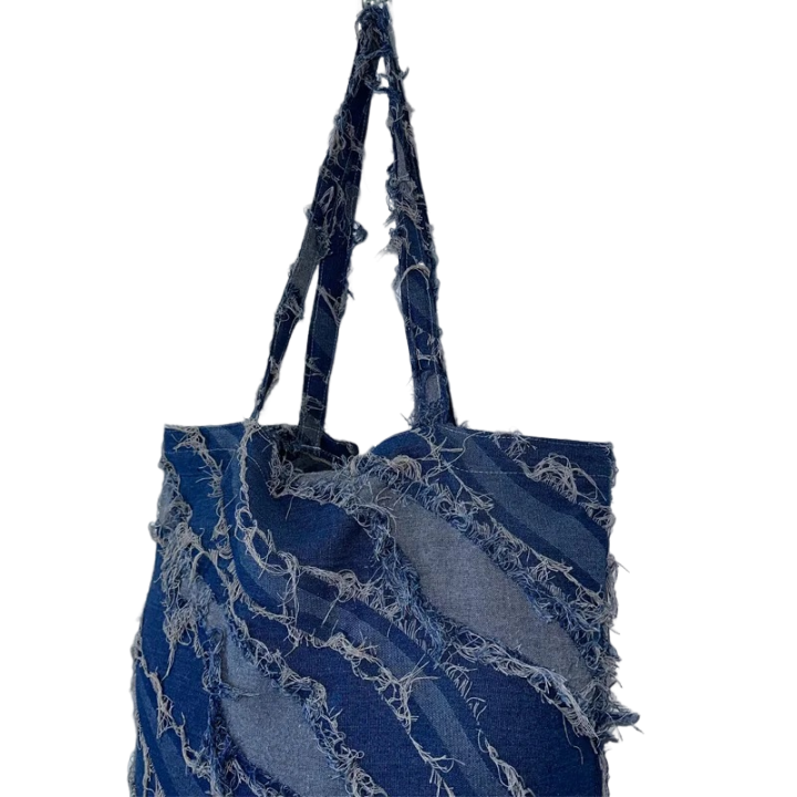 Pre Order:  Denim Stylish Tote Bag - WINI