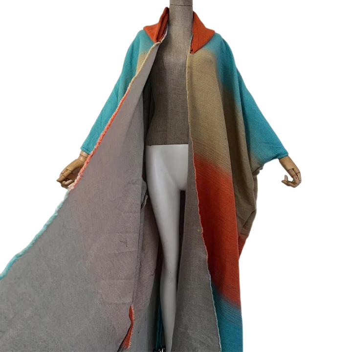 Pre Order:  Bohemian Cozy Maxi Hooded Cardigan - WINI