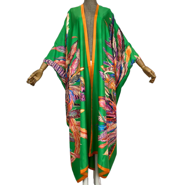 Pre Order: Vibrant Chic Maxi Cardigan - WINI