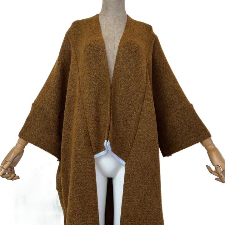 Pre Order: Warm Knit Kimono Cardigan - WINI