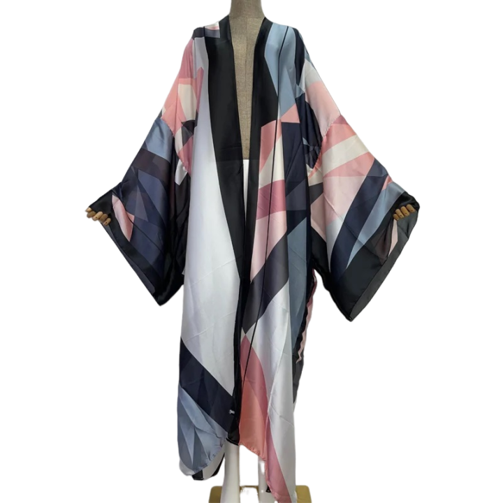 Pre Order:  Elegant Silk Kimono Cardigan - WINI