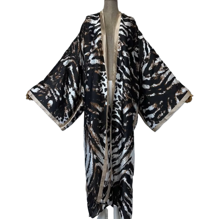 Pre Order:  Stylish Leopard Print Kimono Cardigan - WINI