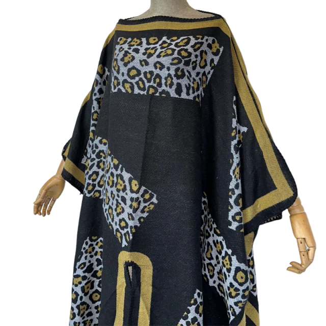 Pre Order: Elegant Winter Long Cloak Kaftan - WINI