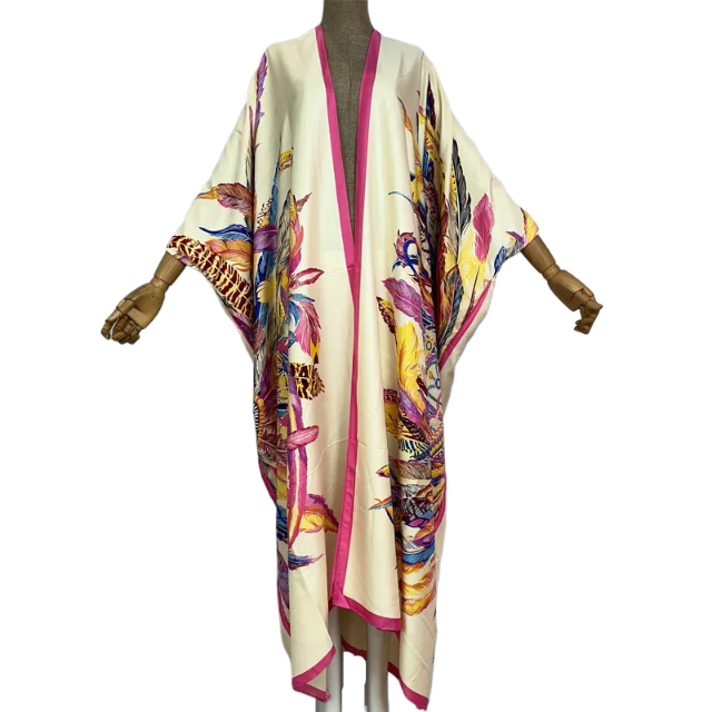 Pre Order: Vibrant Chic Maxi Cardigan - WINI