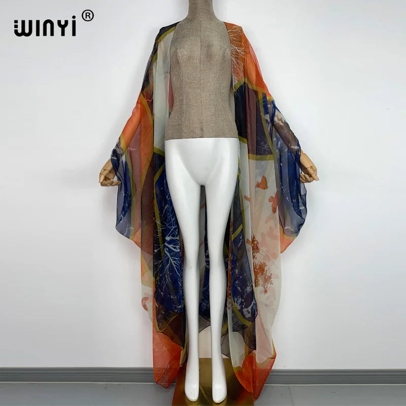 Pre Order: Chic Cover Ups Kimono Cardigan -WINI