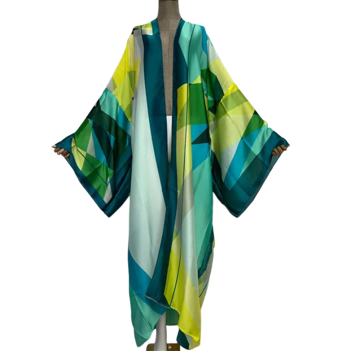 Pre Order:  Elegant Silk Kimono Cardigan - WINI