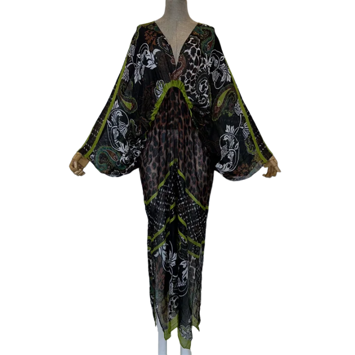 Pre Order: Chic Boho Kaftan Dress - WINI