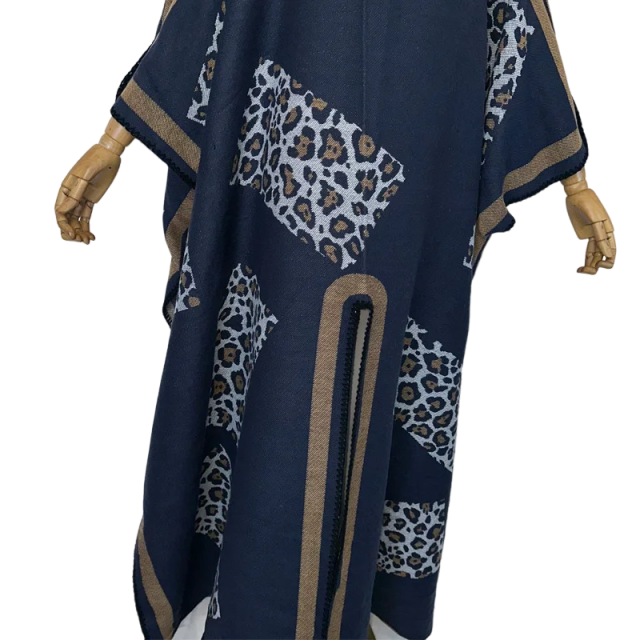 Pre Order: Elegant Winter Long Cloak Kaftan - WINI