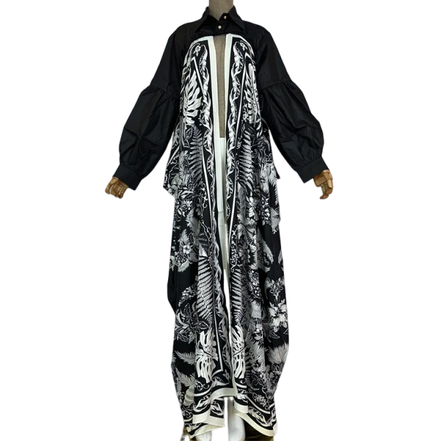 Pre Order: Trendy Long Sleeve Printed Cardigan - WINI