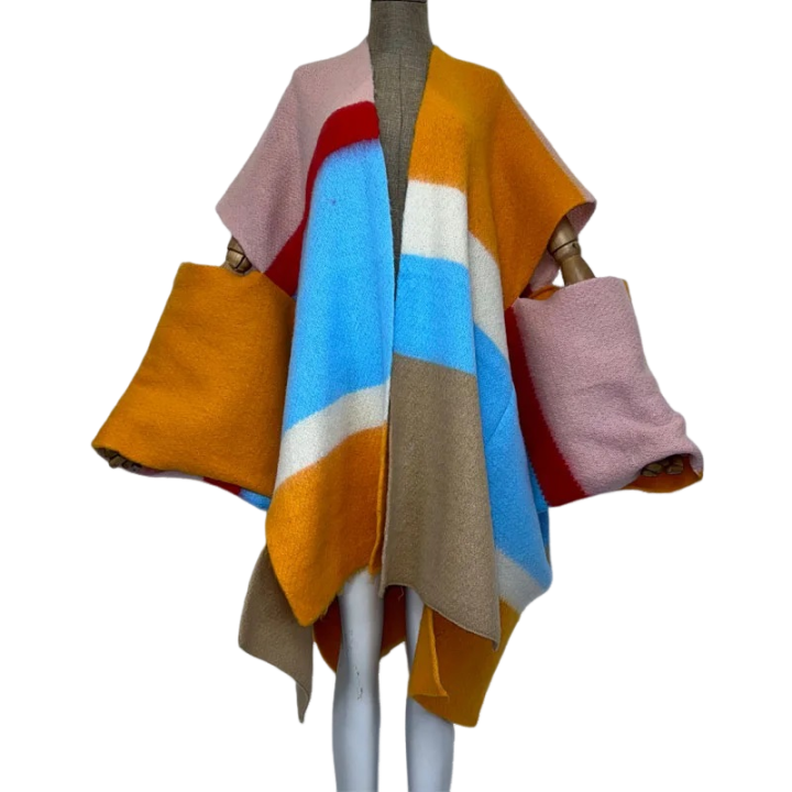 Pre Order:  Trendy Vibrant Unique Sleeve Cardigan - WINI