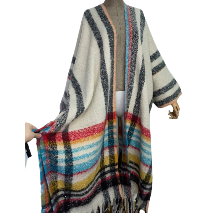 Pre Order: Chic Poncho Cardigan  - WINI