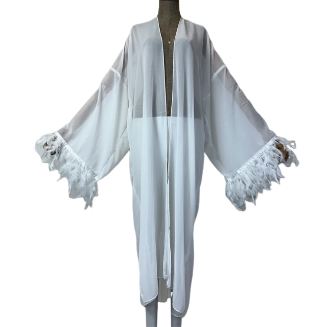 Pre Order: Chic Cover Up Kimono Cardigan - WINI