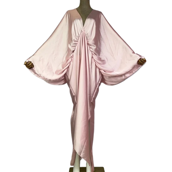 Pre Order:  Elegant  Silk Kaftan Dress - WINI