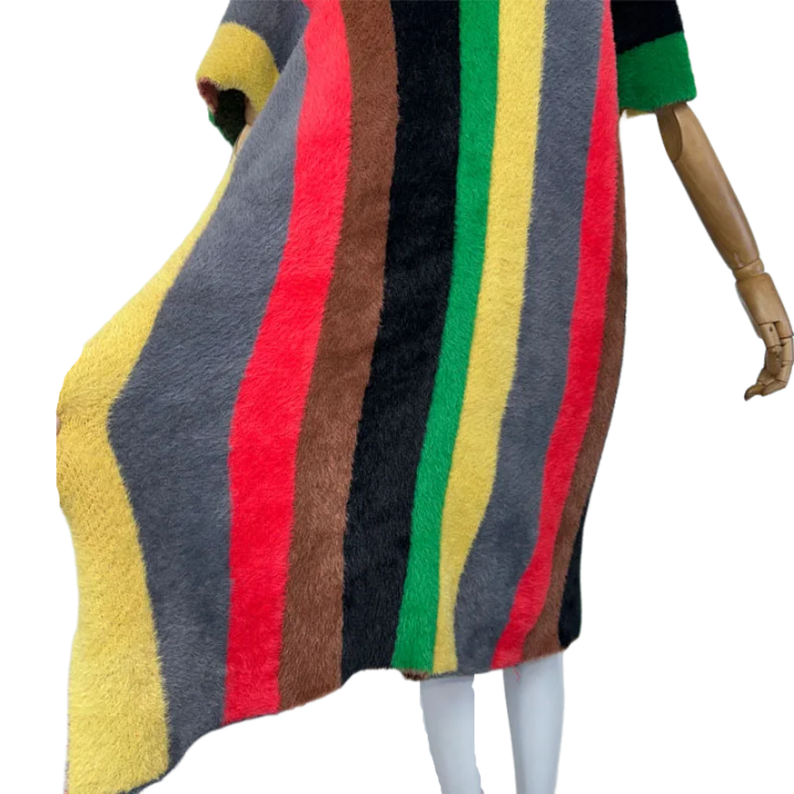 Pre Order: Vibrant Knitted Kaftan Dress - WINI